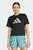 Жіноча чорна футболка Adi365 Running Essentials Brand Love