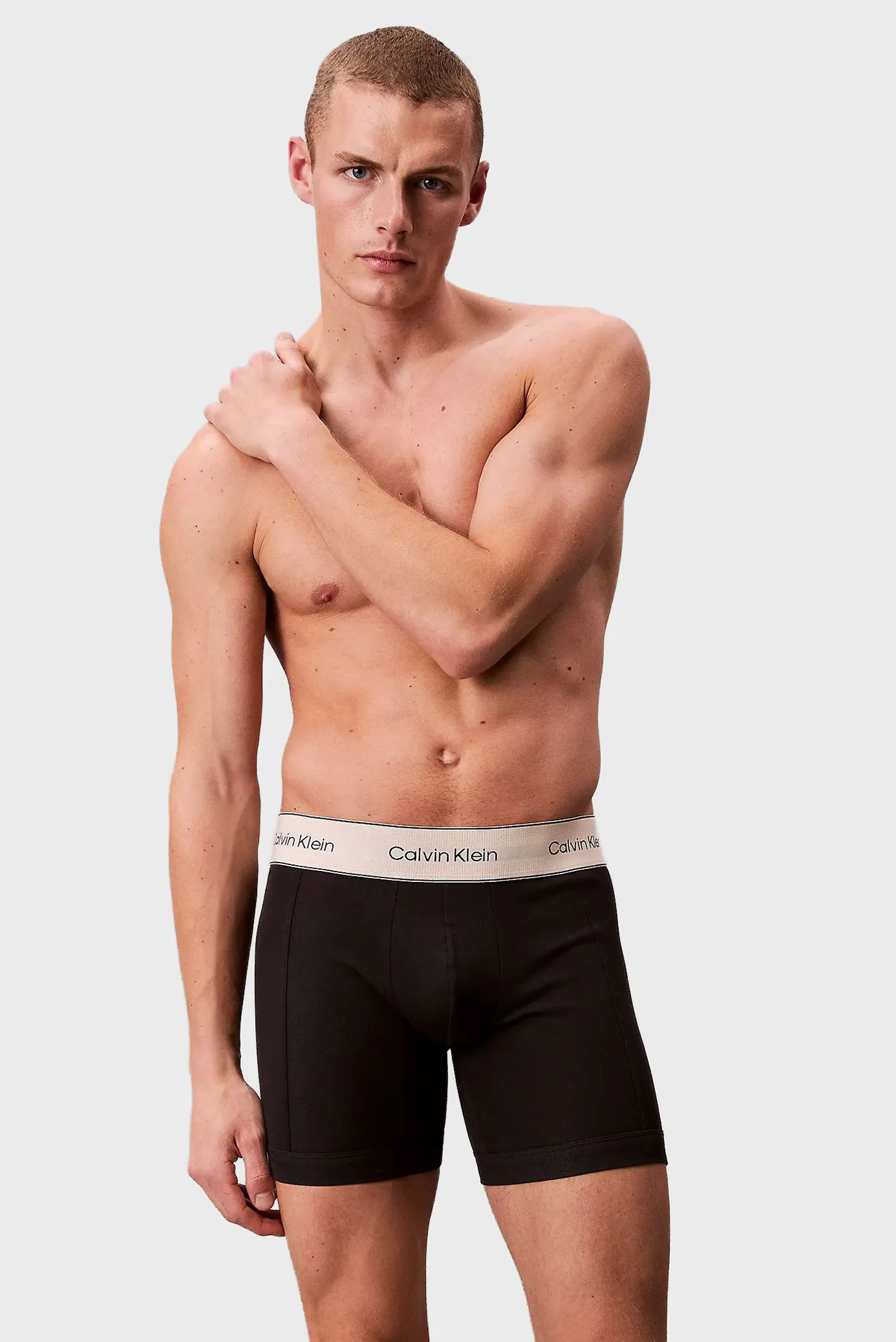 Чоловічі чорні боксери (3 шт) BOXER BRIEF 2