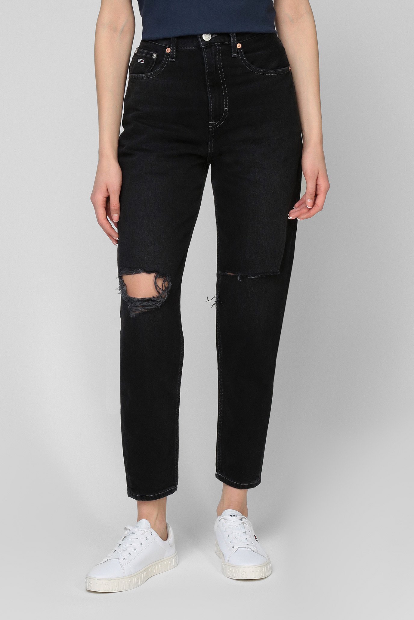 Женские черные джинсы CE771 1