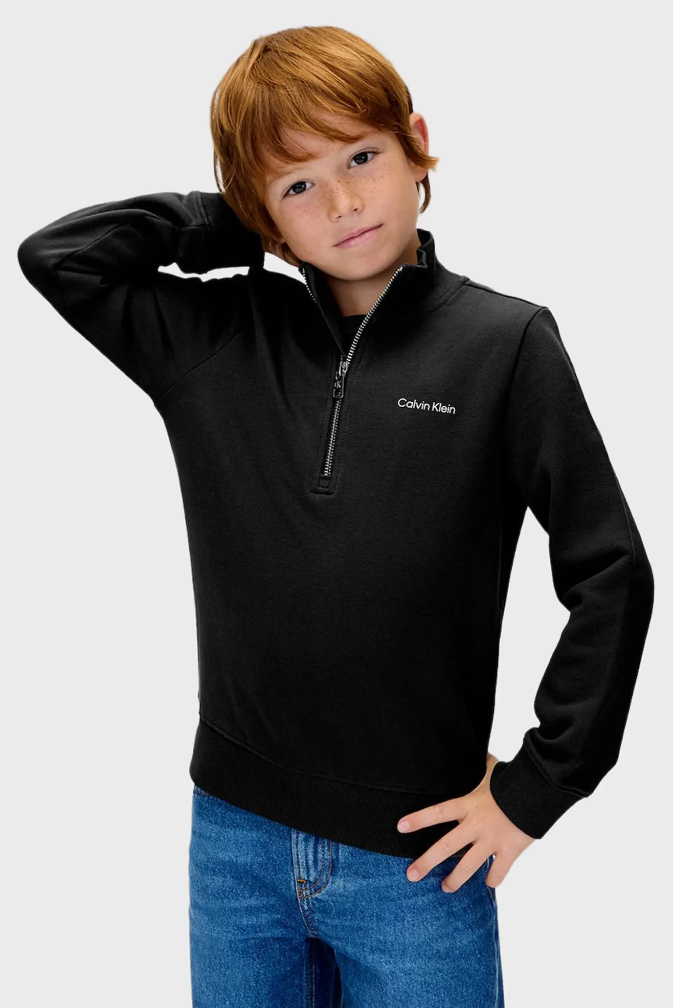 Дитяча чорна спортивна кофта CHEST 1