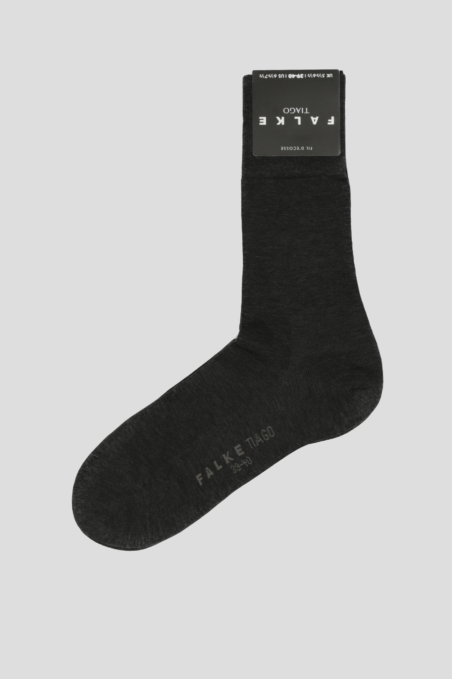 Чоловічі сірі шкарпетки FALKE TIAGO SO 1
