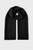 Жіночий чорний шарф Lightweight Pleat