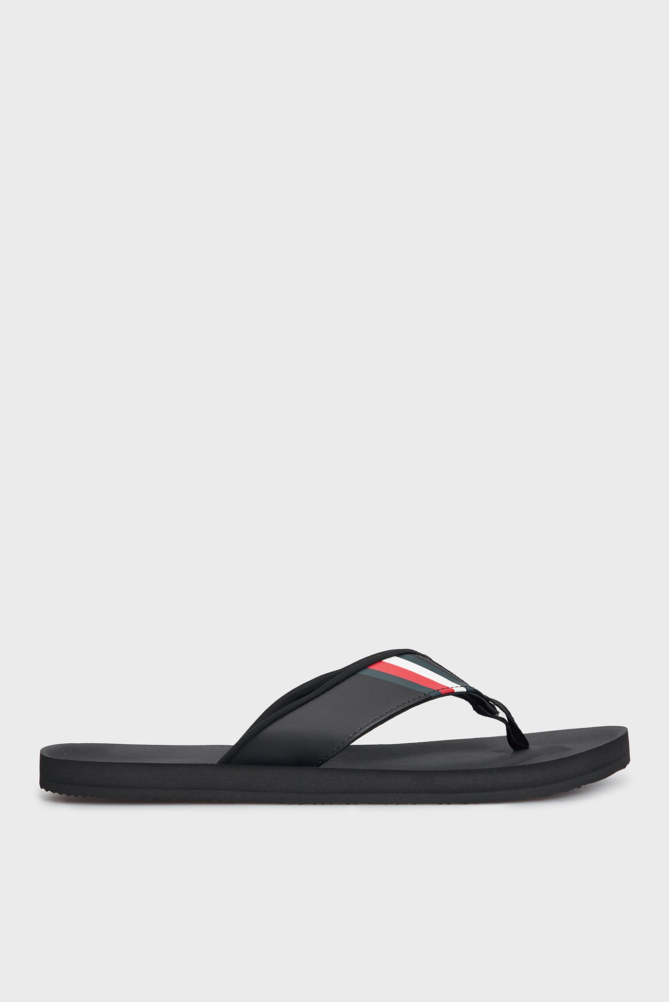 Чоловічі чорні в'єтнамки COMFORTABLE PADDED BEACH SANDAL 1