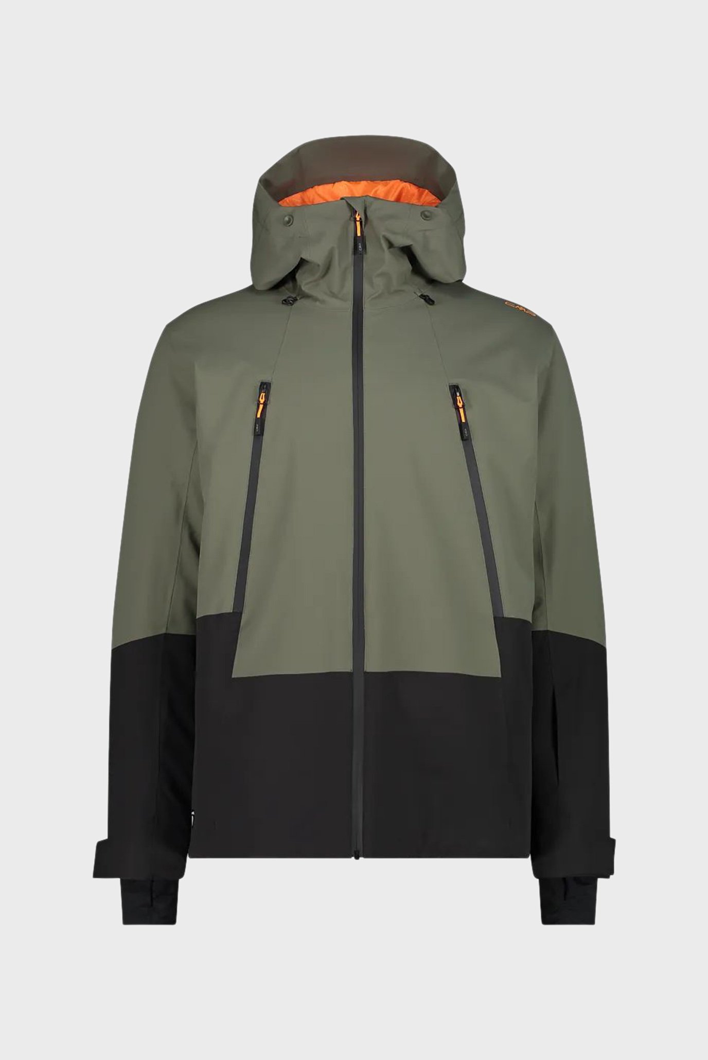 Мужская оливковая лыжная куртка FIX HOOD TWILL Оливковый 46 CMP 34W2037-E943 Мужская оливковая лыжная куртка FIX HOOD TWILL Оливковый 46 CMP 34W2037-E943