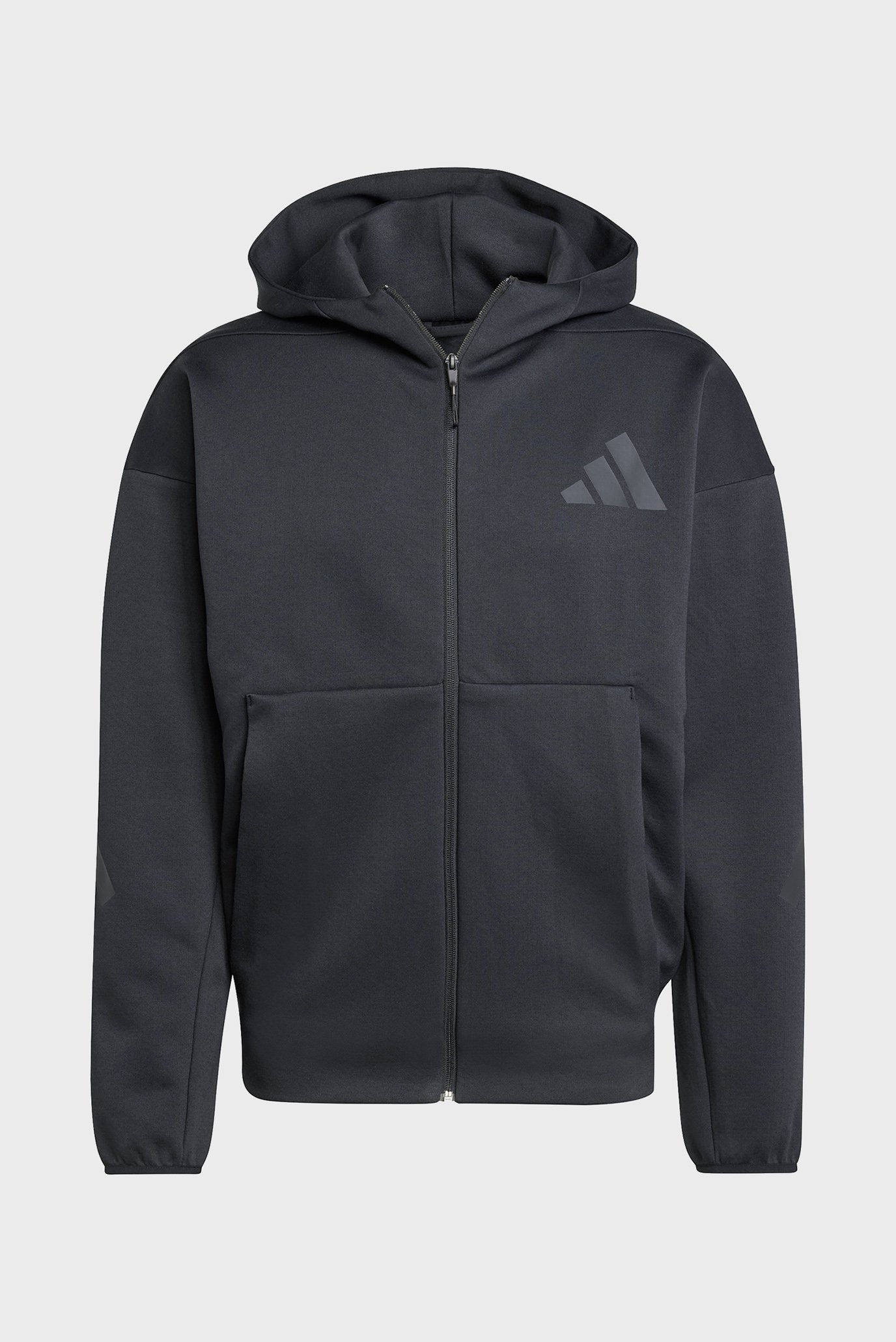 Чоловіче чорне худі New adidas Z.N.E. Full-Zip adidas JE7538