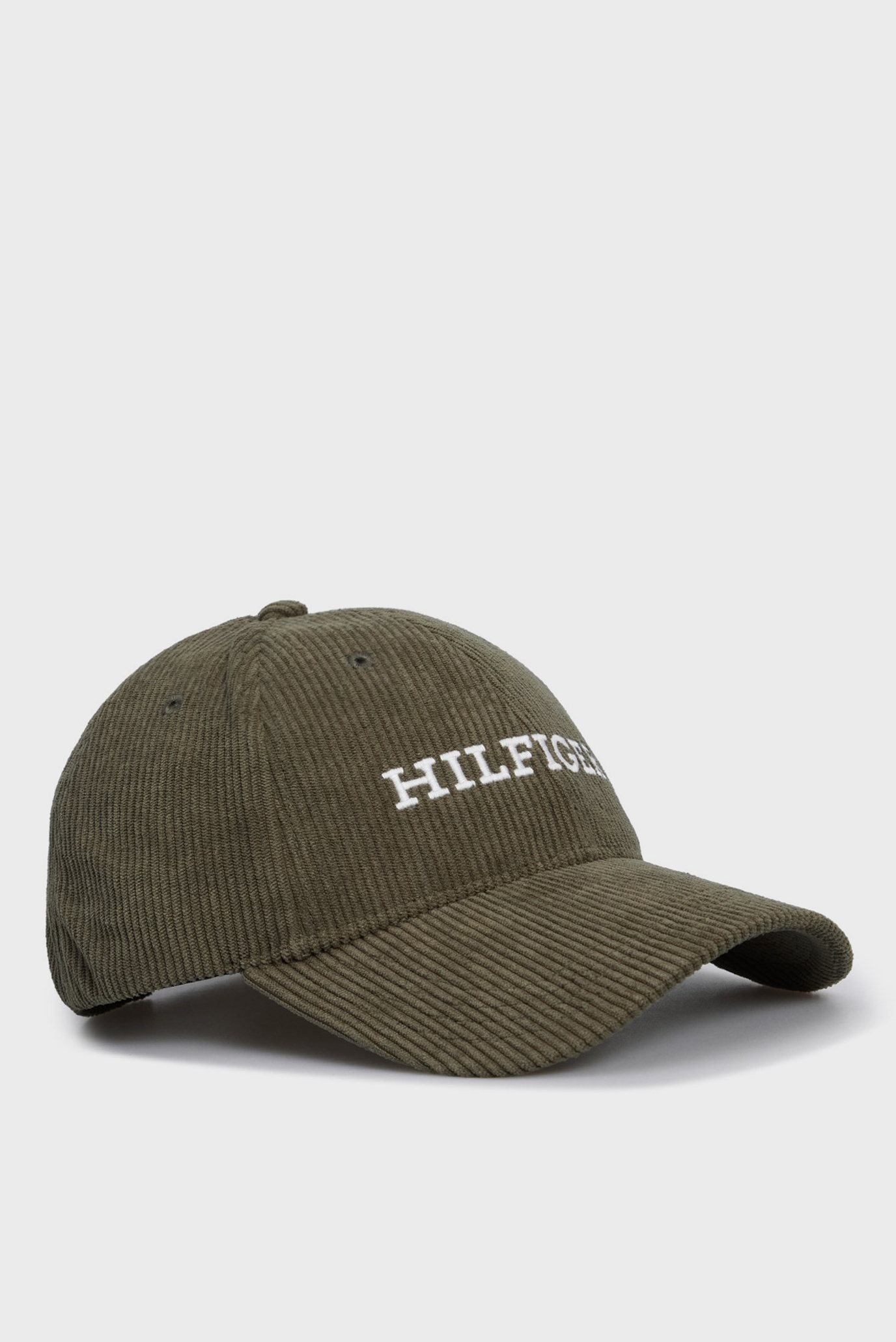 Мужская зеленая вельветовая кепка MONOTYPE CORDOROY CAP Зеленый ONESIZE Tommy Hilfiger AM0AM11990 Мужская зеленая вельветовая кепка MONOTYPE CORDOROY CAP Зеленый ONESIZE Tommy Hilfiger AM0AM11990