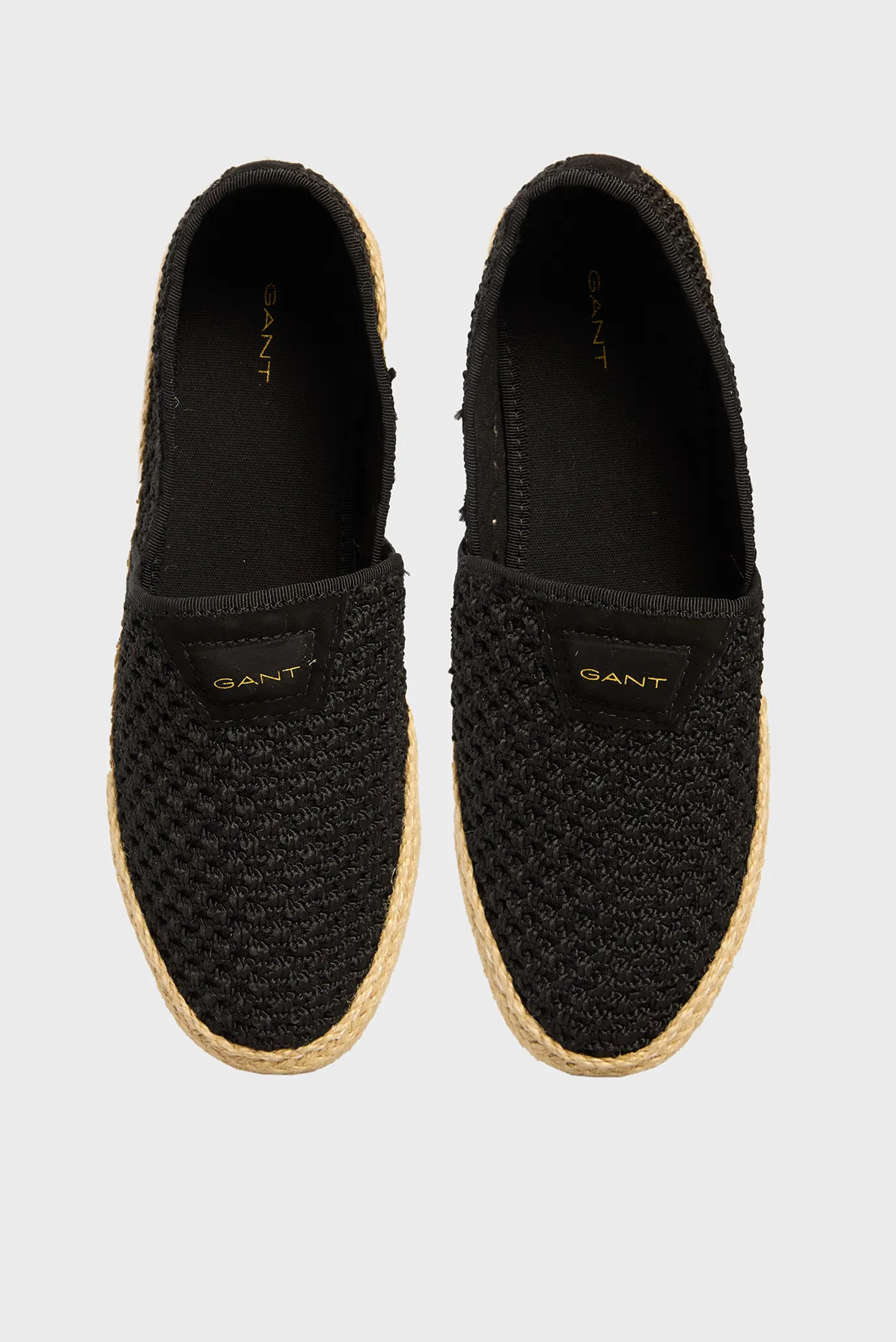 Женские черные эспадрильи Raffiaville 4