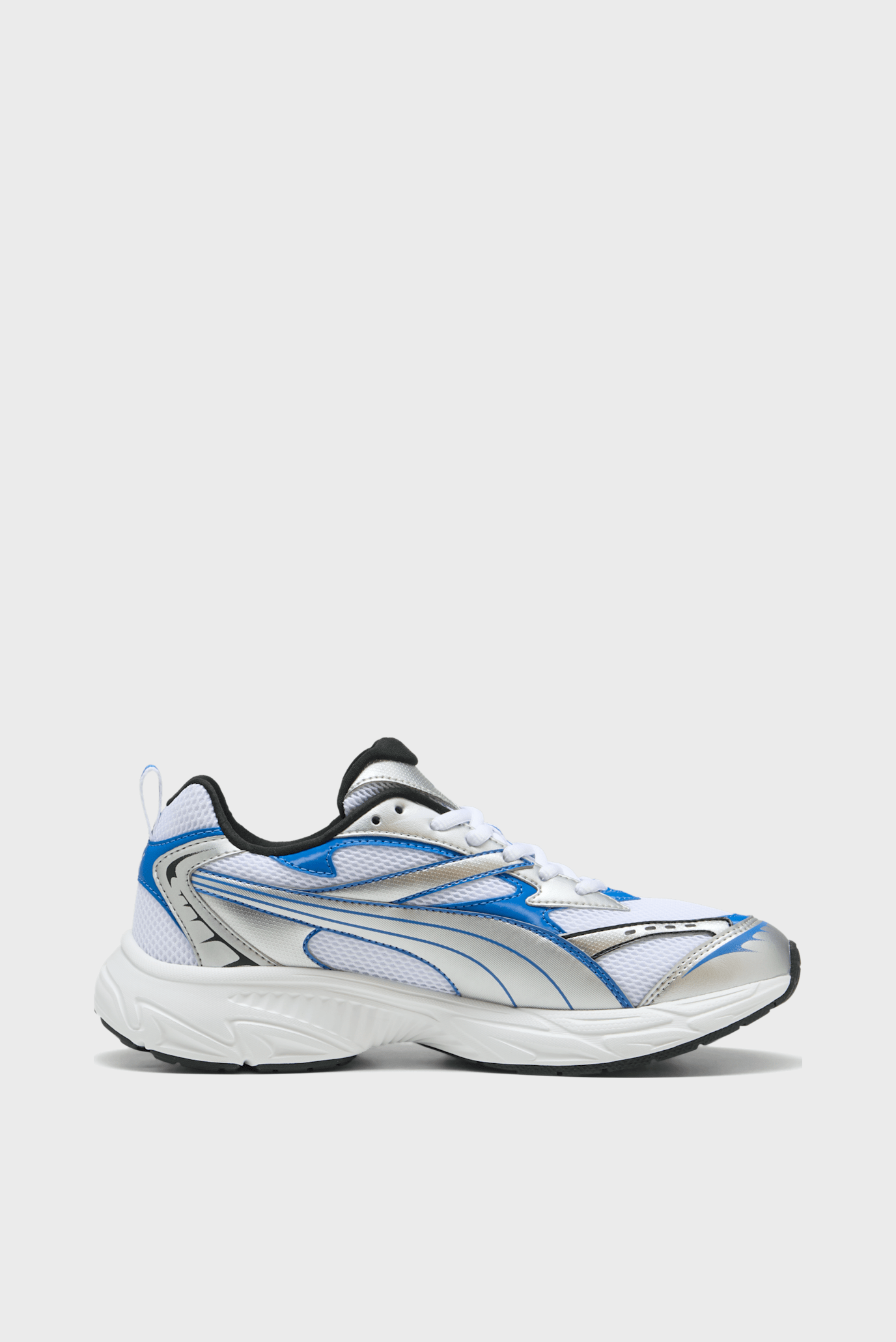 Серебристые кроссовки PUMA Morphic Sneakers 1