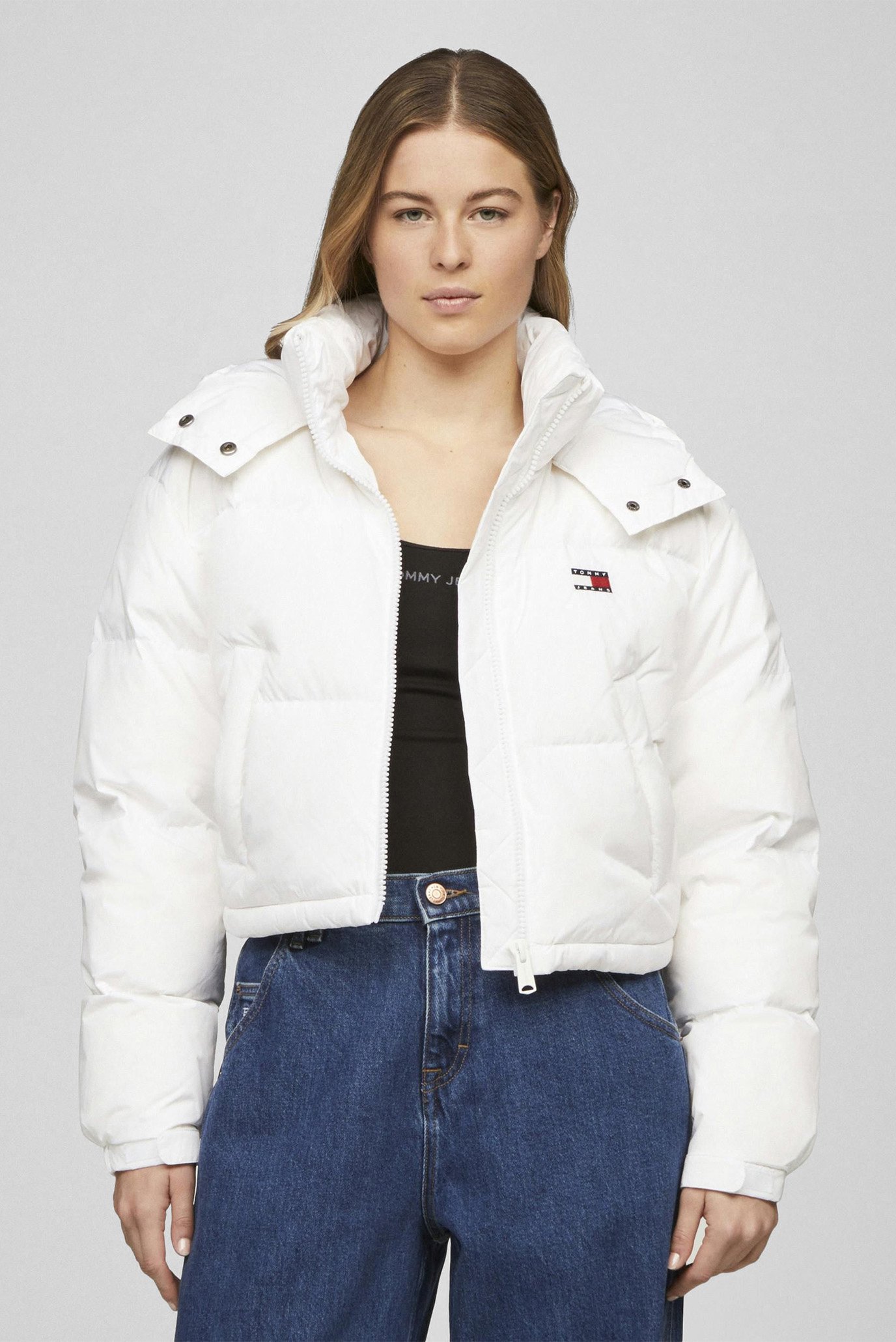 Женский белый пуховик TJW CRP ALASKA PUFFER 1