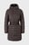 Жіноча темно-коричнева куртка SANTUZZA
