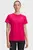 Женская малиновая футболка Tech Rib SSC