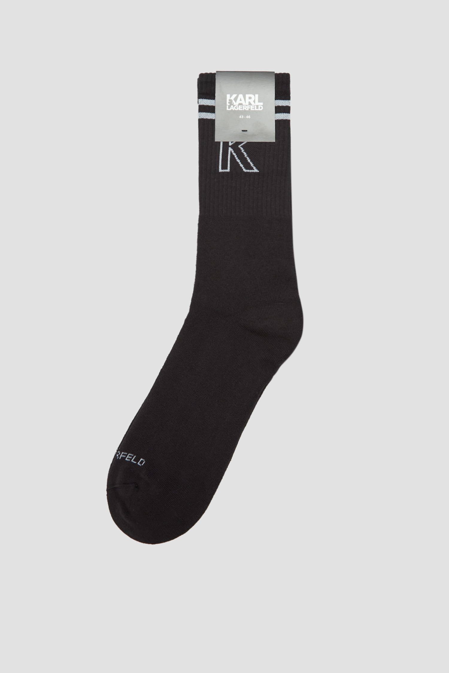 Чоловічі чорні шкарпетки 1