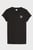 Жіноча чорна футболка CLASSICS Women's Ribbed Slim Tee