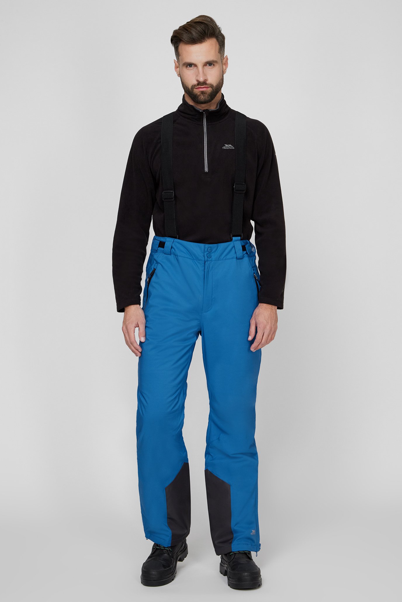 Мужские синие лыжные брюки 1
