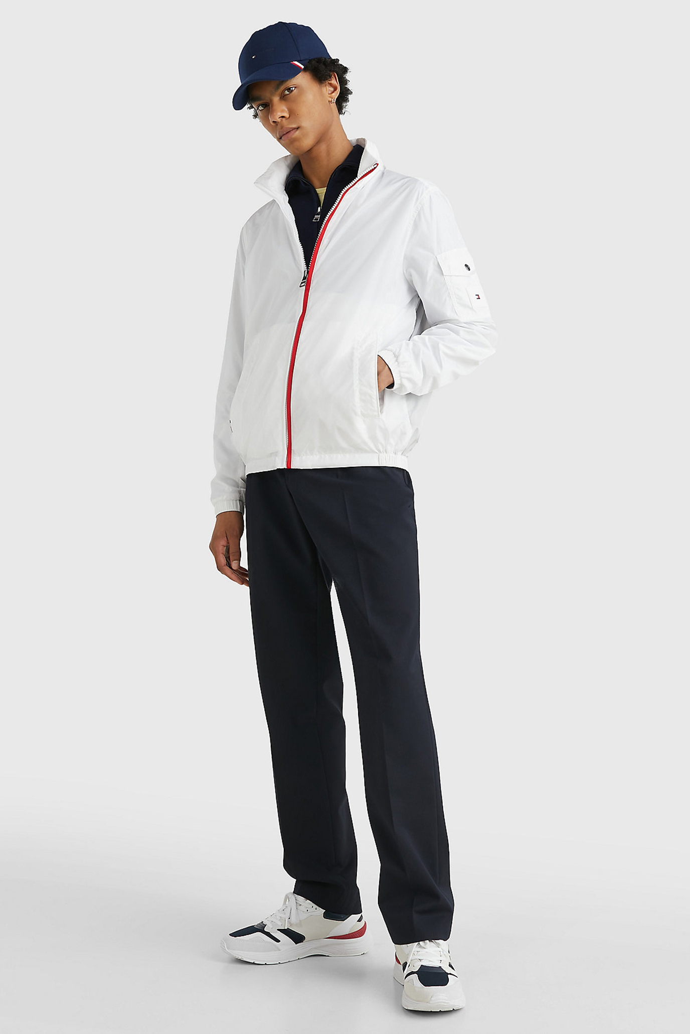 Мужская белая ветровка PACKABLE REGATTA JACKET Tommy Hilfiger ...