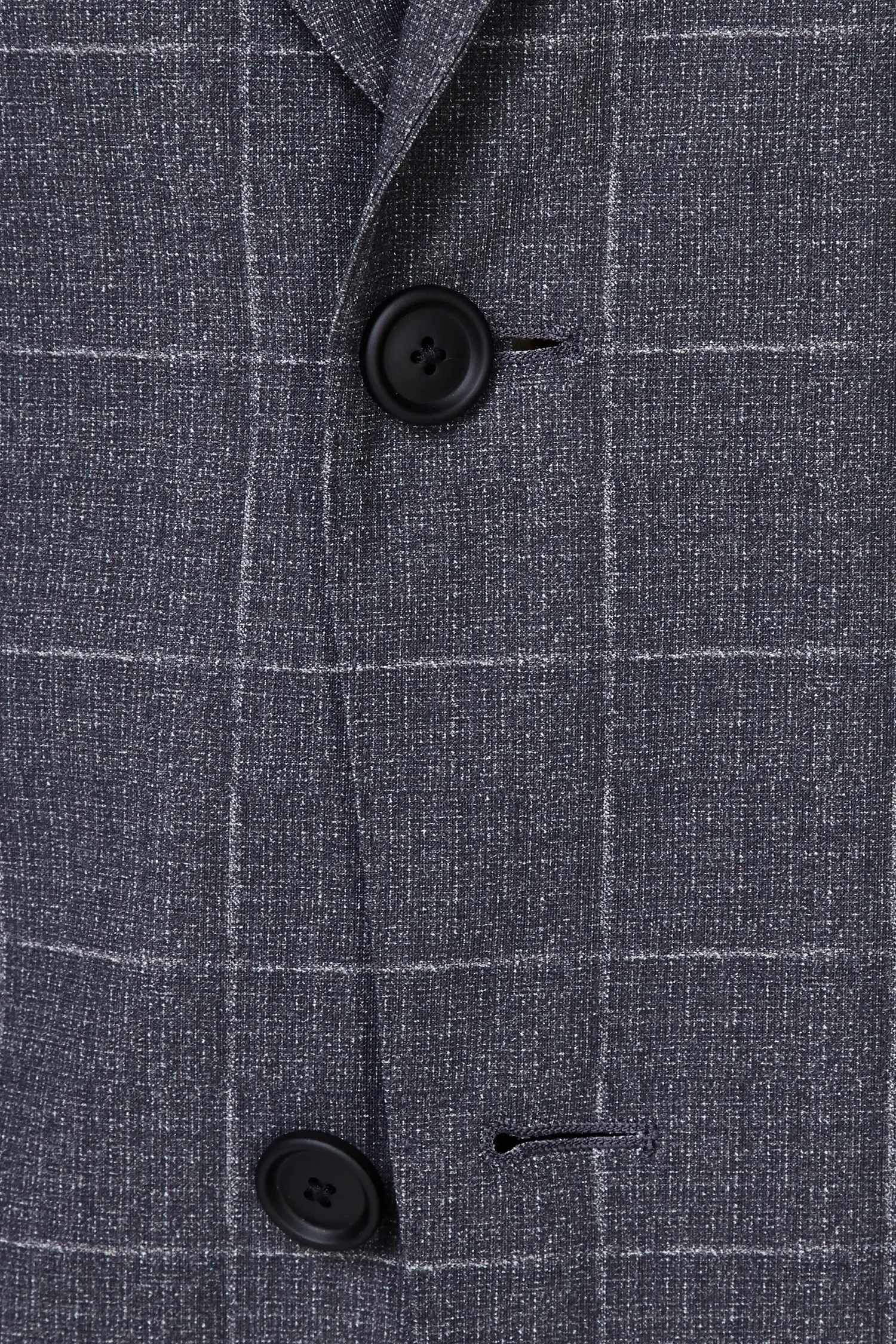 Чоловічий сірий картатий блейзер 3