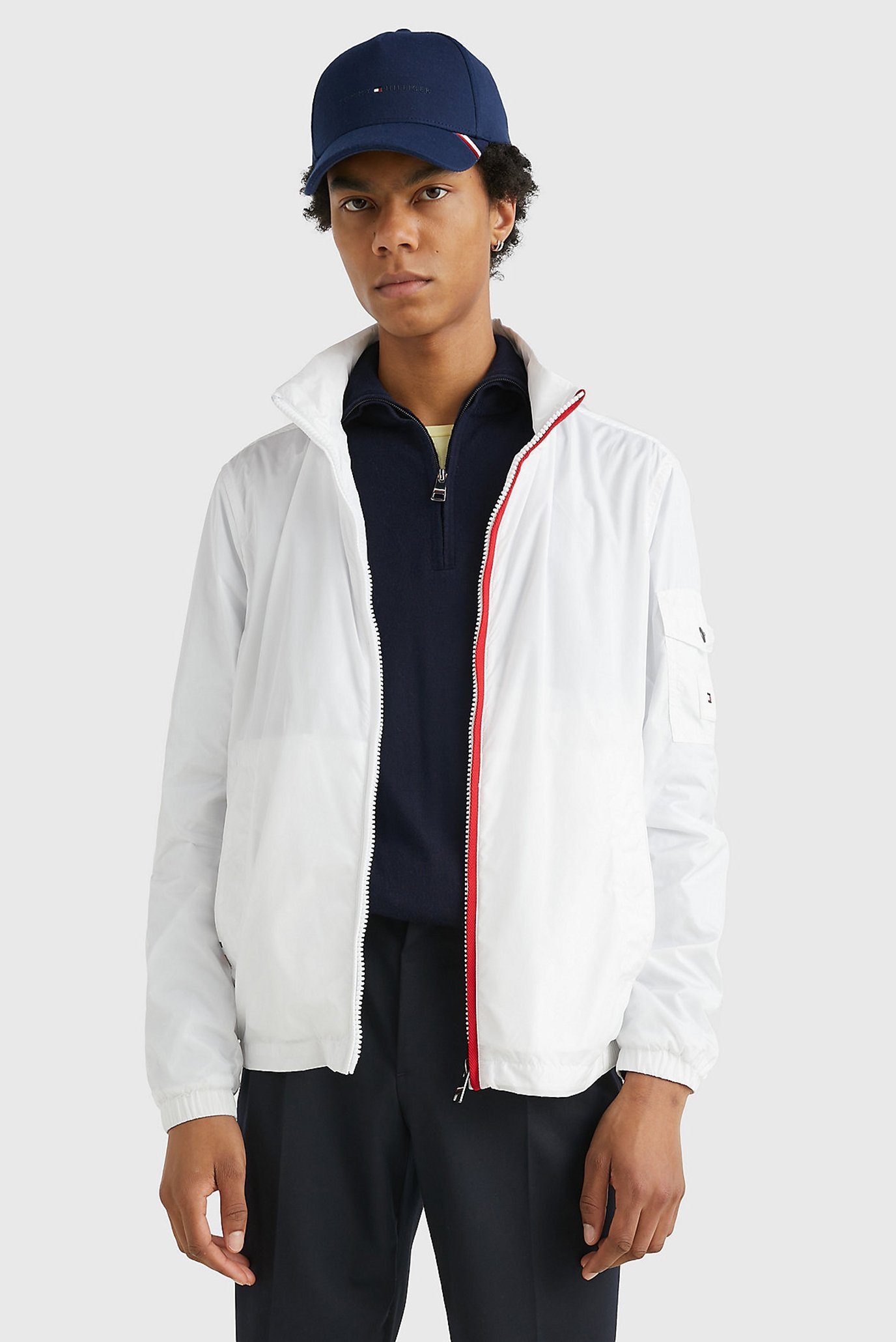 Мужская белая ветровка PACKABLE REGATTA JACKET 1