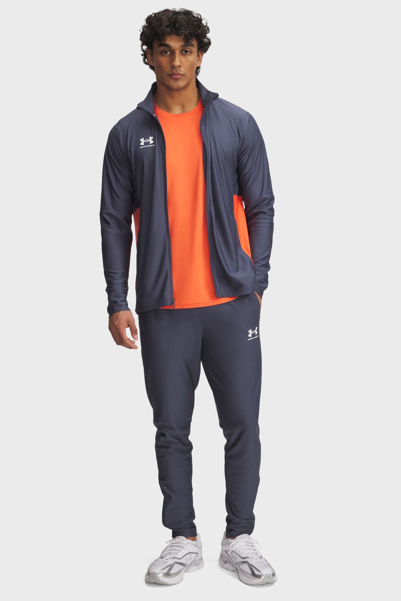 Чоловічий сірий спортивний костюм (кофта, штани) UA M's Ch. Tracksuit 1