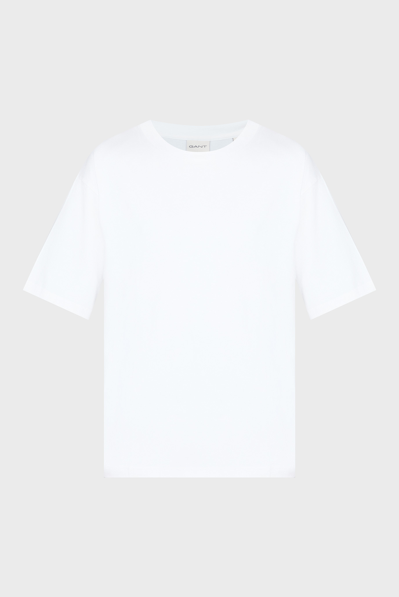 Мужская белая футболка LOGO BADGE 1