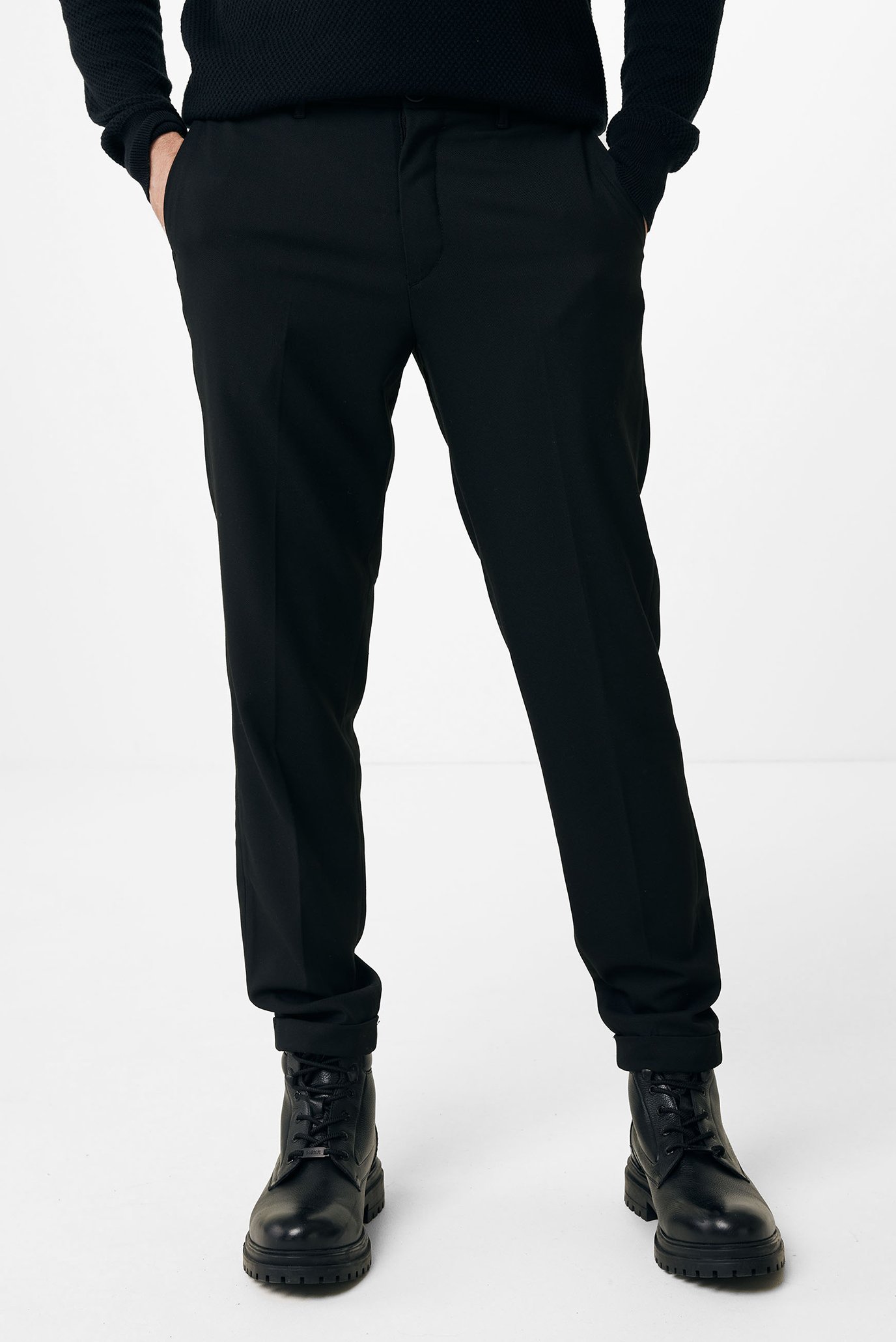 Мужские черные брюки TOM 1