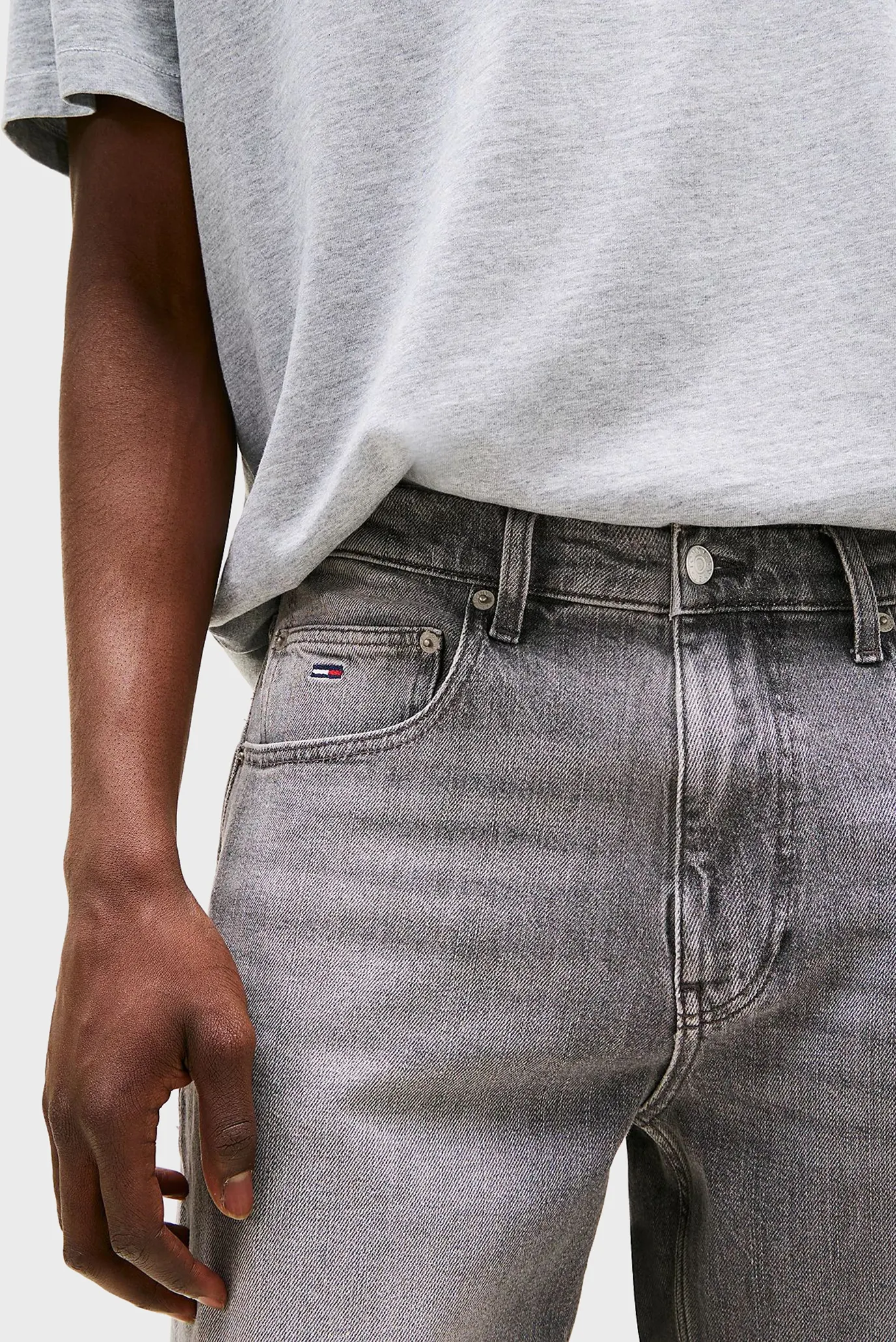 Чоловічі сірі джинси JAIMIE RLXD STR BI0177 4
