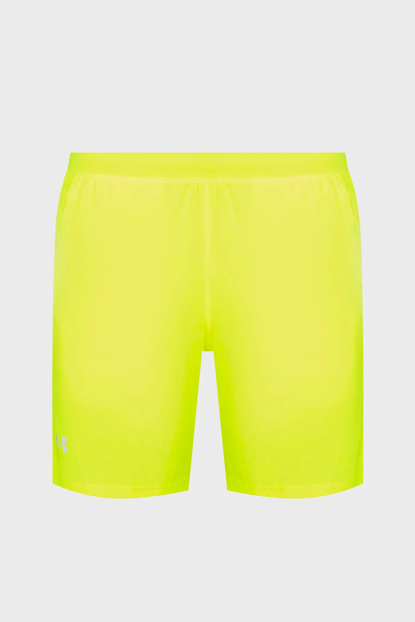 Чоловічі жовті шорти UA LAUNCH 7'' SHORTS 4