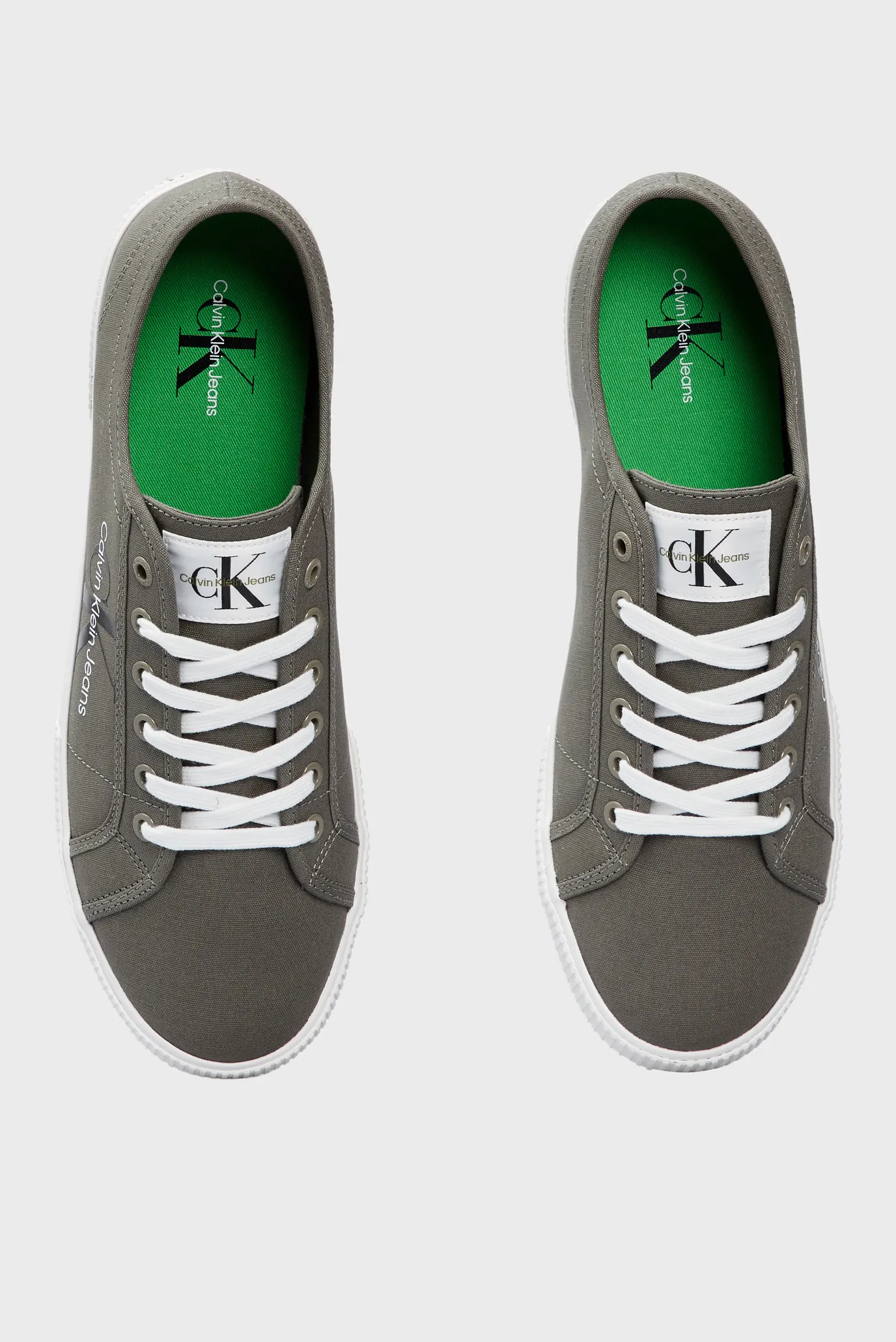 Мужские оливковые кеды ESSENTIAL VULCANIZED 1 4