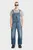Чоловічий синій джинсовий комбінезон Dungaree 3D Loose
