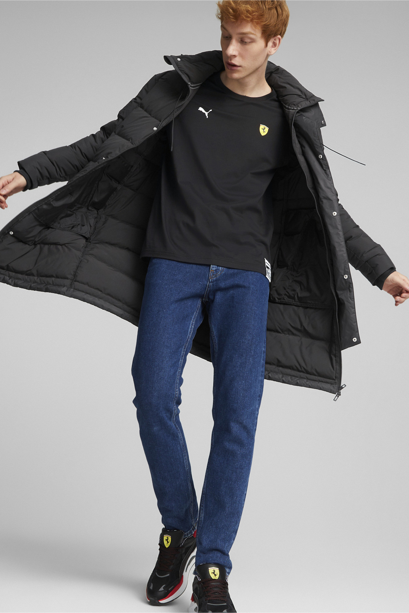 Куртка Scuderia Ferrari Style Parka Jacket Men PUMA 535771 — MD-Fashion
