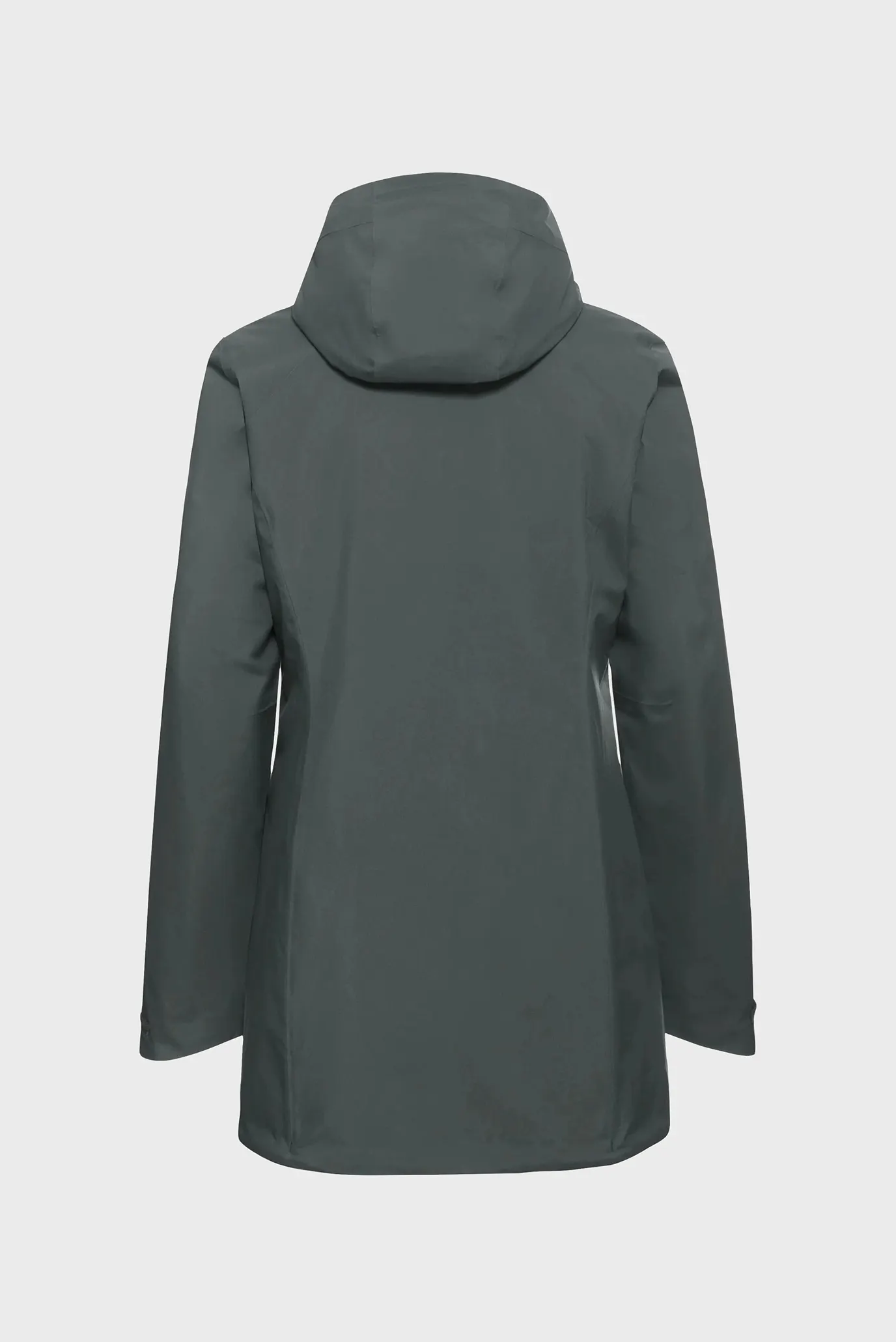 Женская серая парка 8