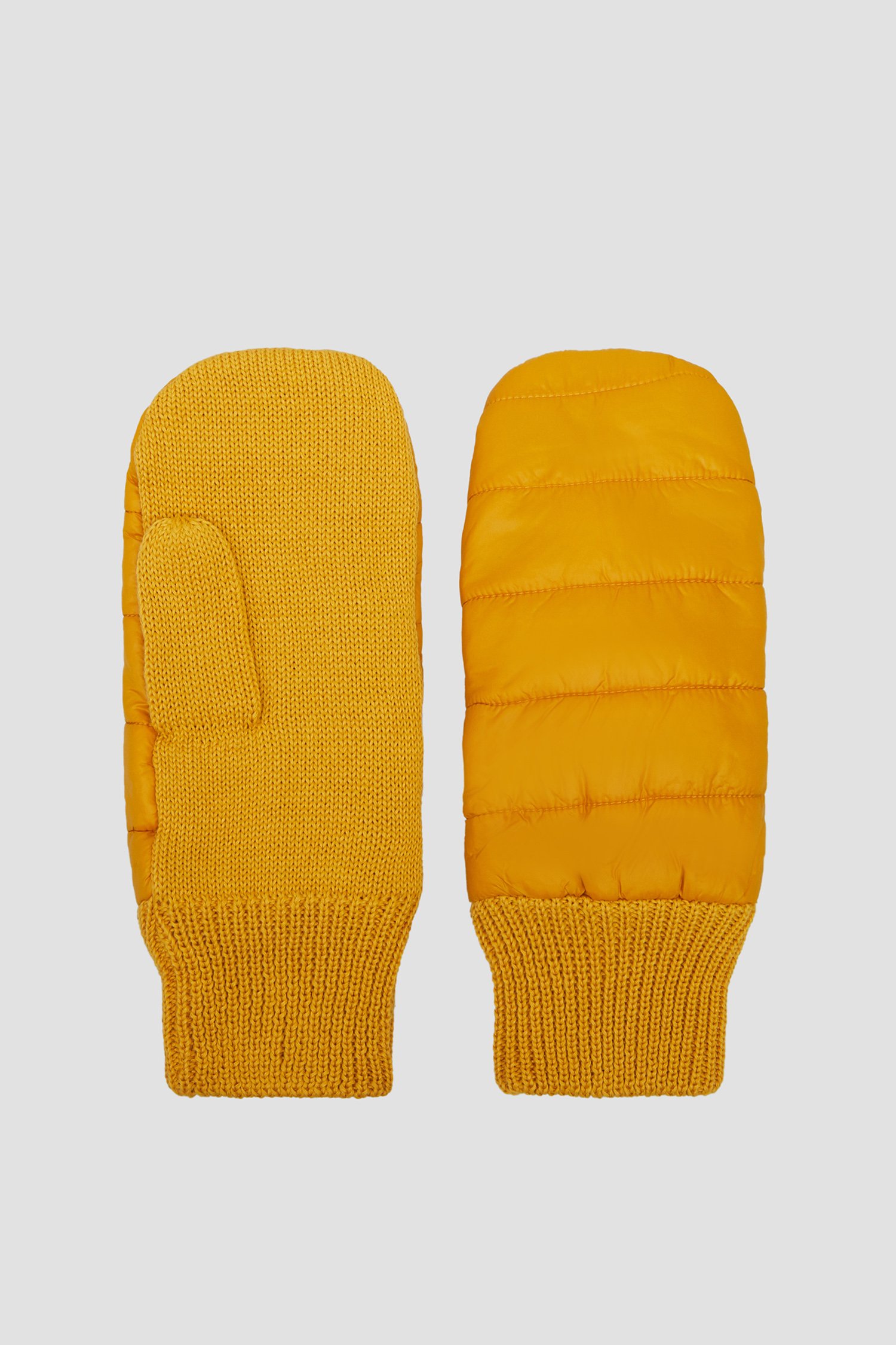Чоловічі гірчичні рукавиці 1