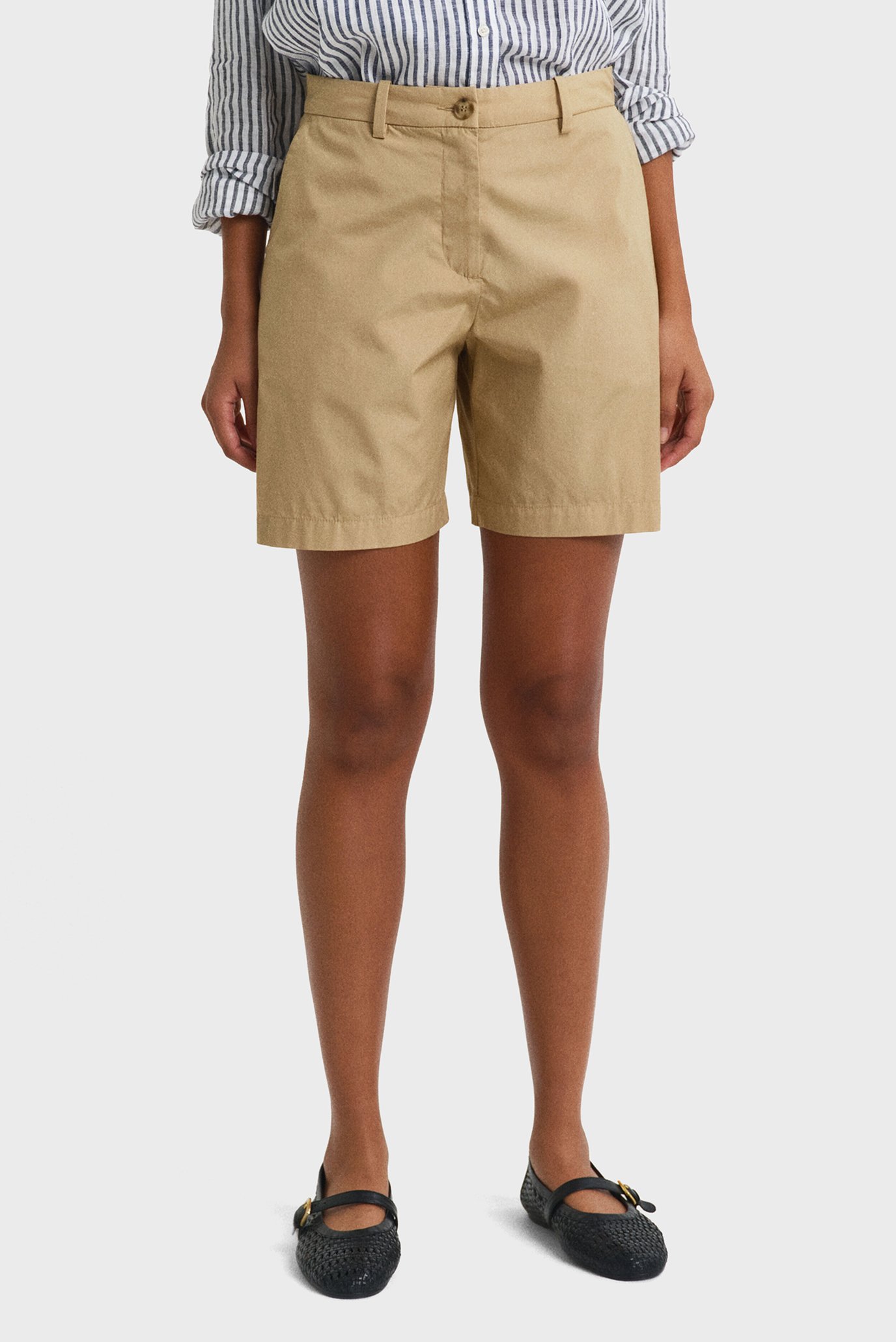 Женские бежевые шорты LIGHTWEIGHT CHINO SHORTS Бежевый 40 Gant 4020114 Женские бежевые шорты LIGHTWEIGHT CHINO SHORTS Бежевый 40 Gant 4020114