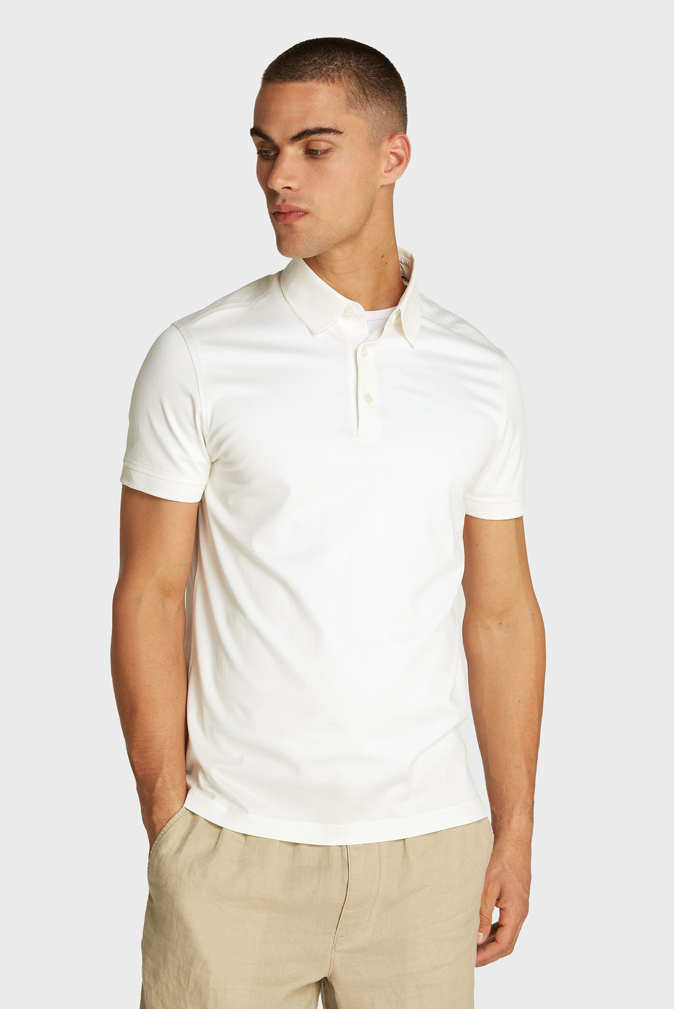 Мужское белое поло DC MERCERIZED SLIM POLO Белый 3XL Tommy Hilfiger MW0MW36662 Мужское белое поло DC MERCERIZED SLIM POLO Белый 3XL Tommy Hilfiger MW0MW36662
