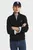 Чоловіча чорна кофта CASUAL COTTON HALF ZIP