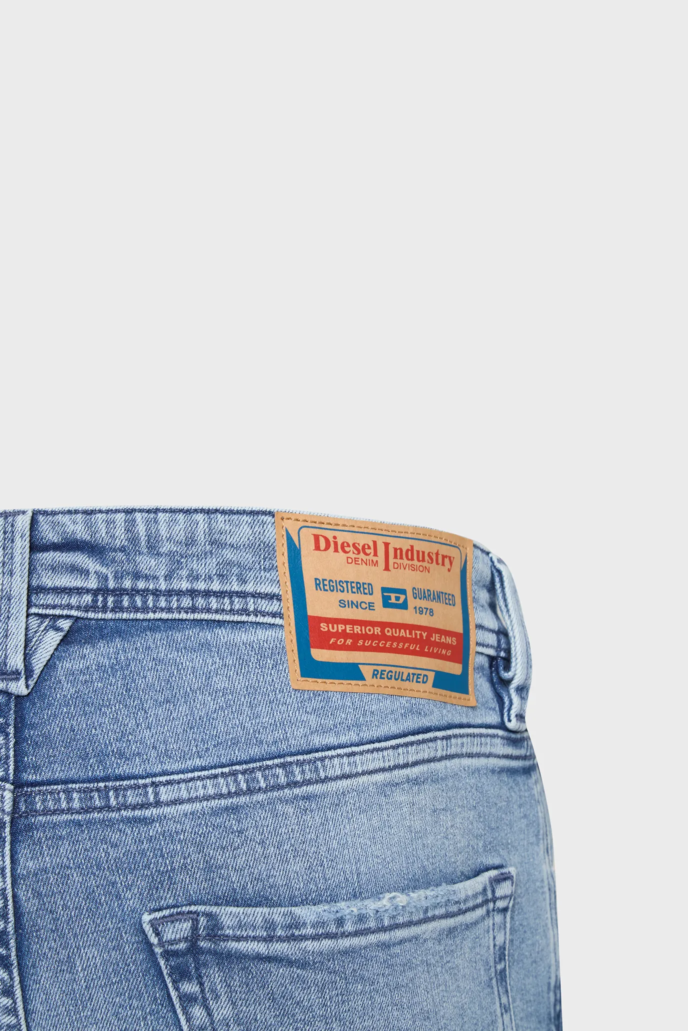 Чоловічі блакитні джинси 1986 LARKEE-BEEX 6