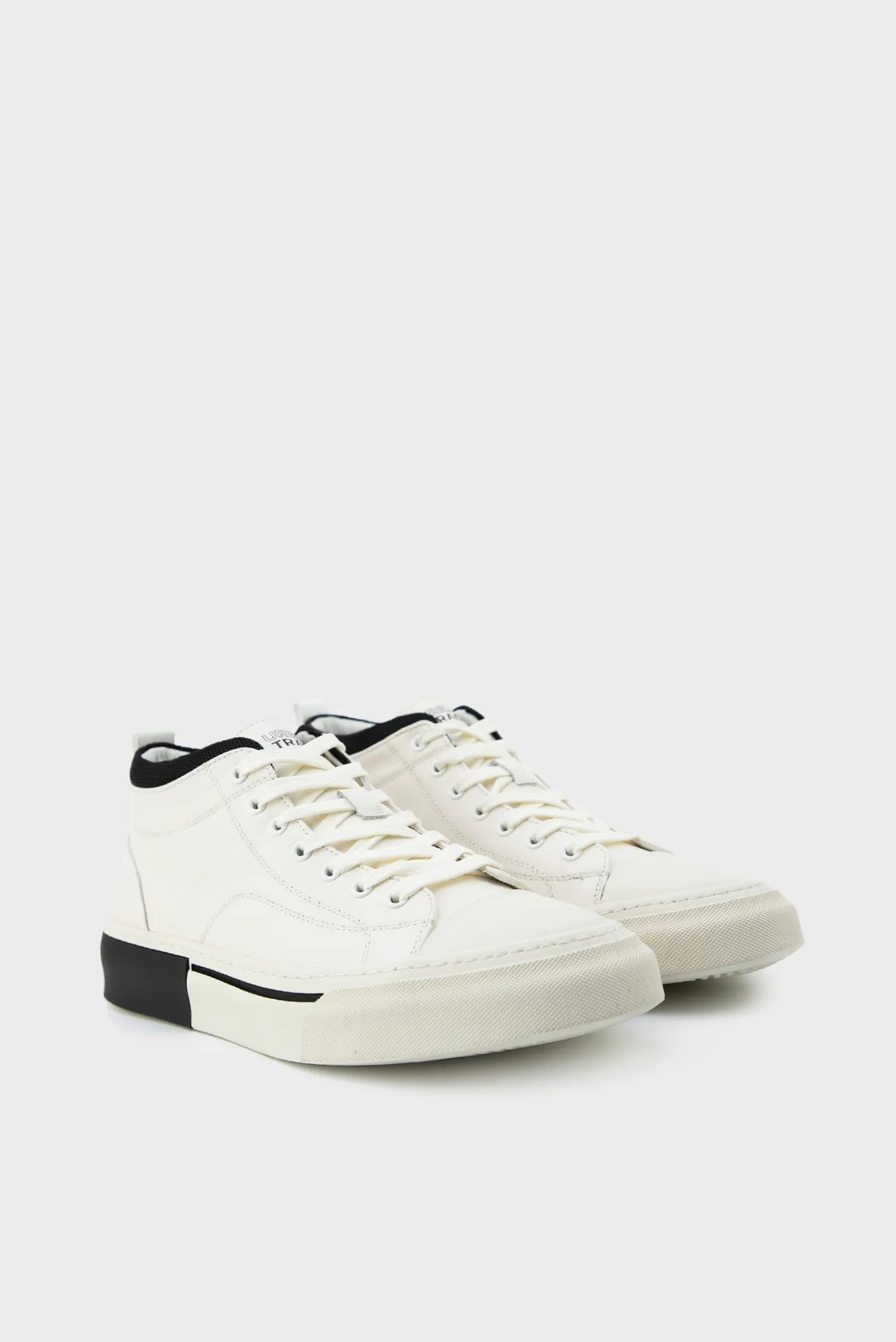 Чоловічі білі шкіряні хайтопи 3