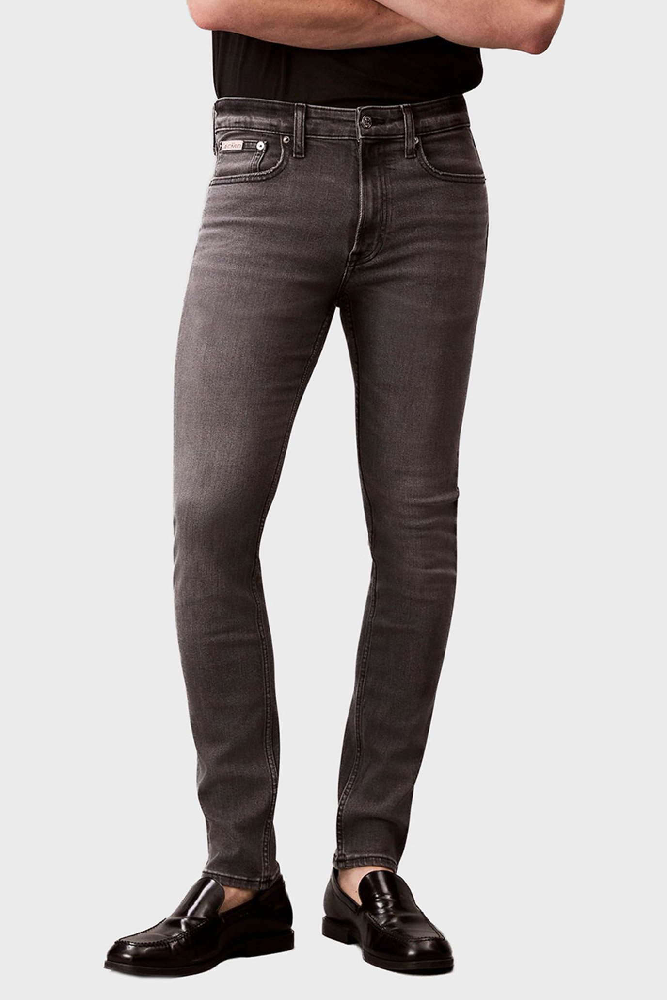 Мужские серые джинсы SLIM TUMBLED ROCK Серый 30-32 Calvin Klein Jeans LV04RC728G Мужские серые джинсы SLIM TUMBLED ROCK Серый 30-32 Calvin Klein Jeans LV04RC728G