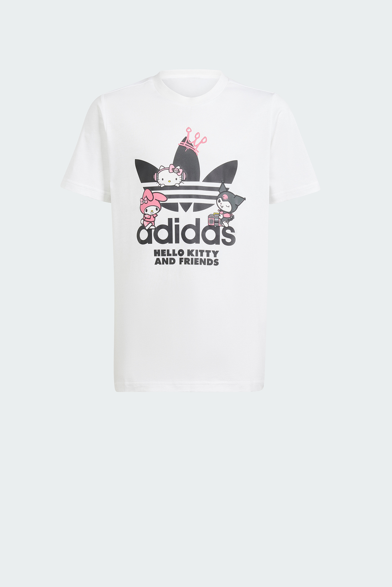 Детская белая футболка adidas Originals x Hello Kitty 1