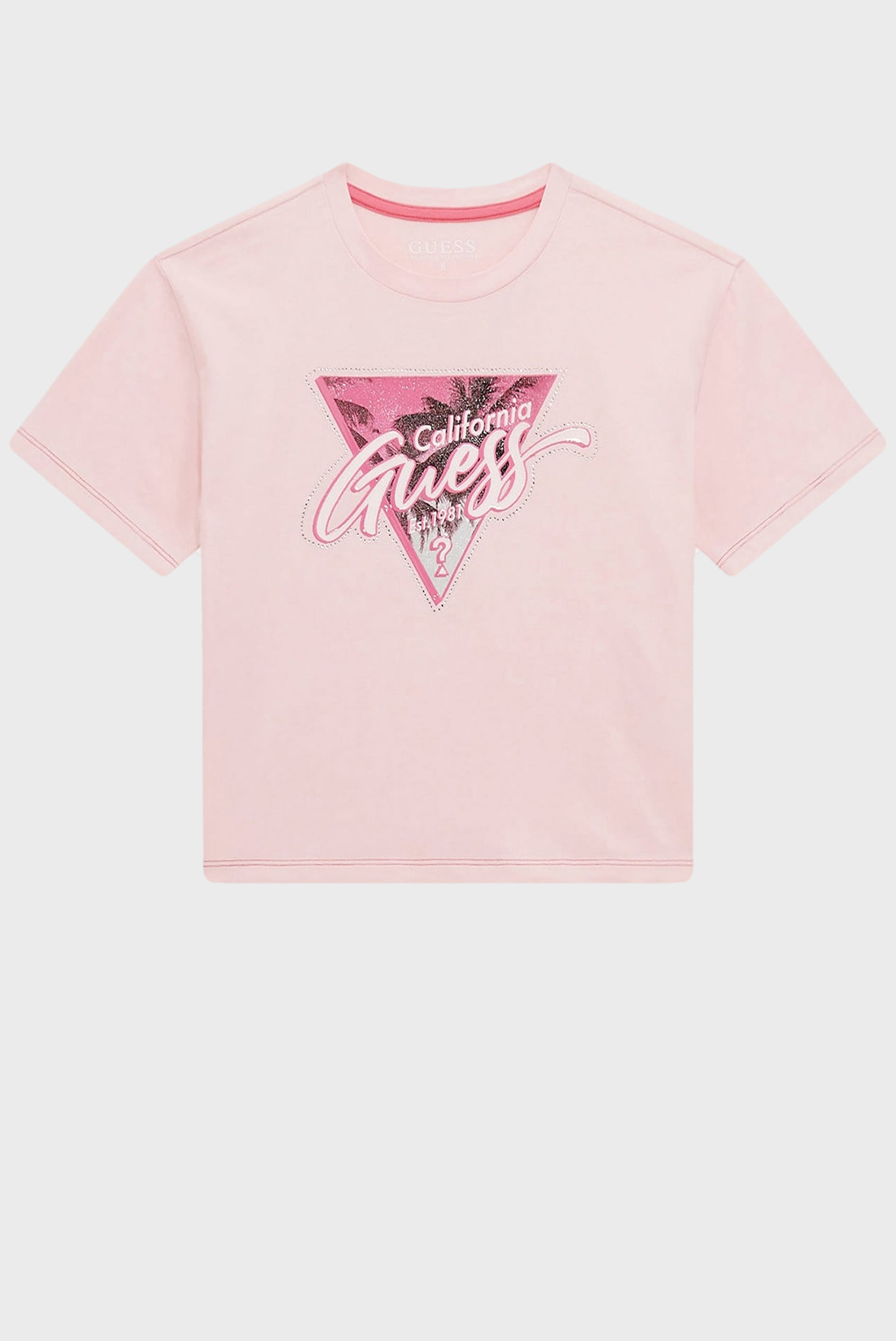 Детская розовая футболка 1
