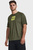 Чоловіча зелена футболка UA Tech Prt Fill SS