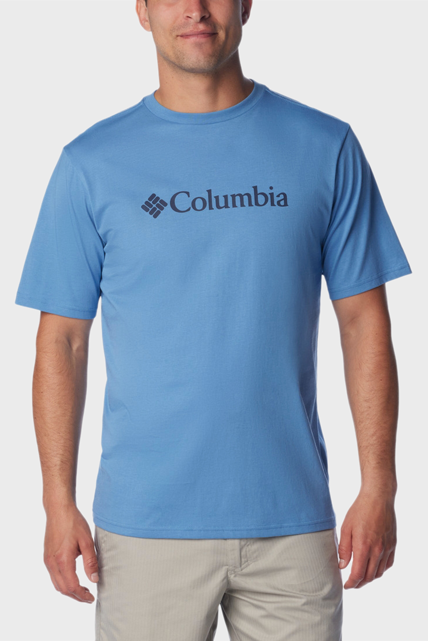 Мужская голубая футболка CSC BASIC LOGO™ 1