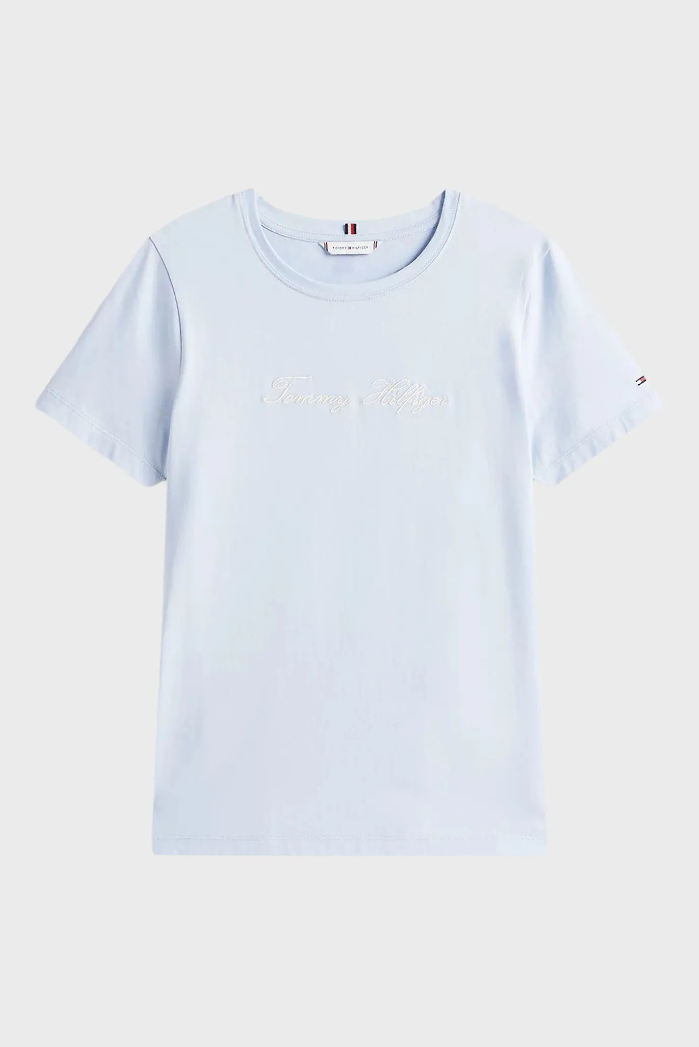 Жіноча блакитна футболка SCRIPT REG 5