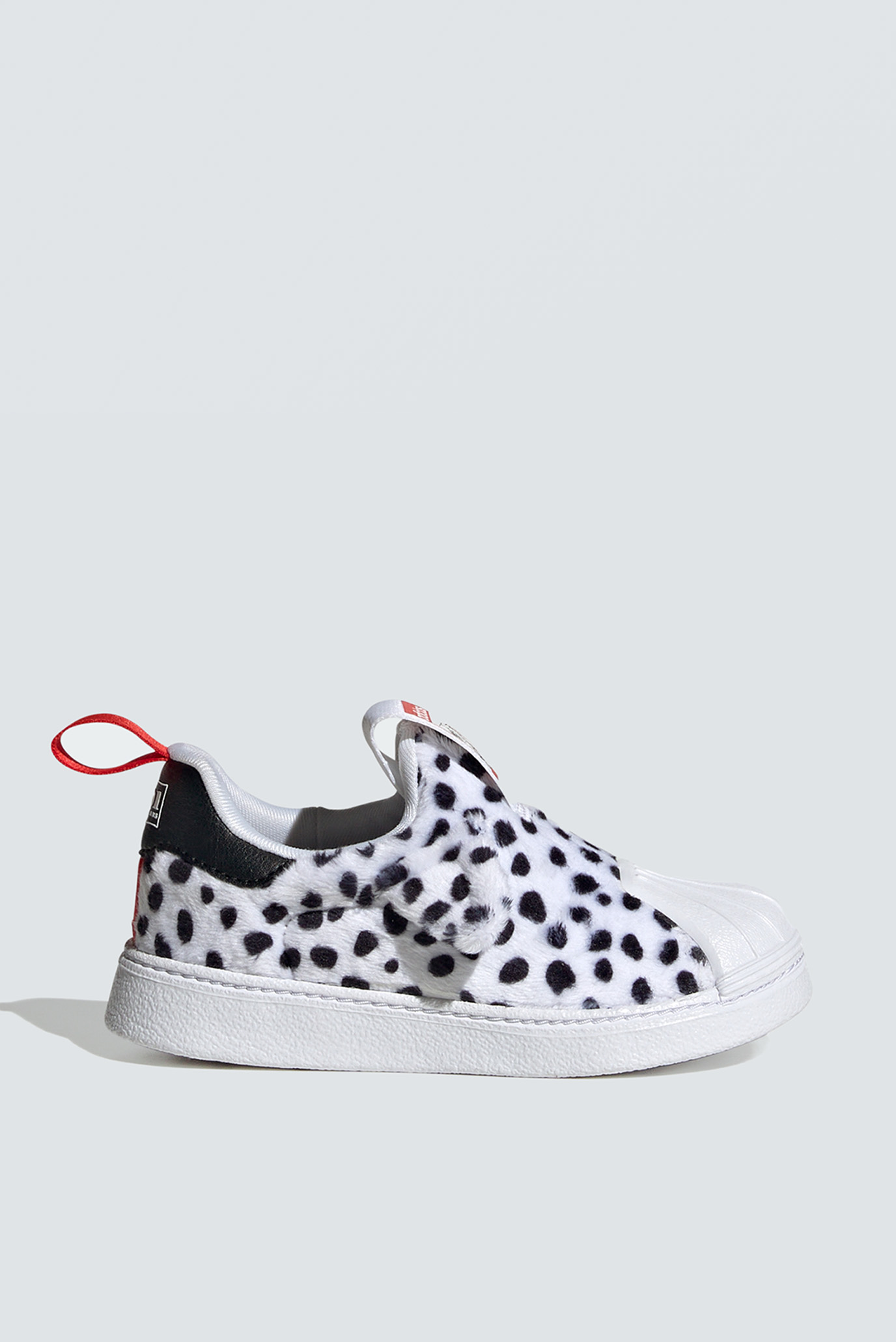 Детские белые слипоны adidas Originals x Disney 101 Dalmatians Superstar 360 1