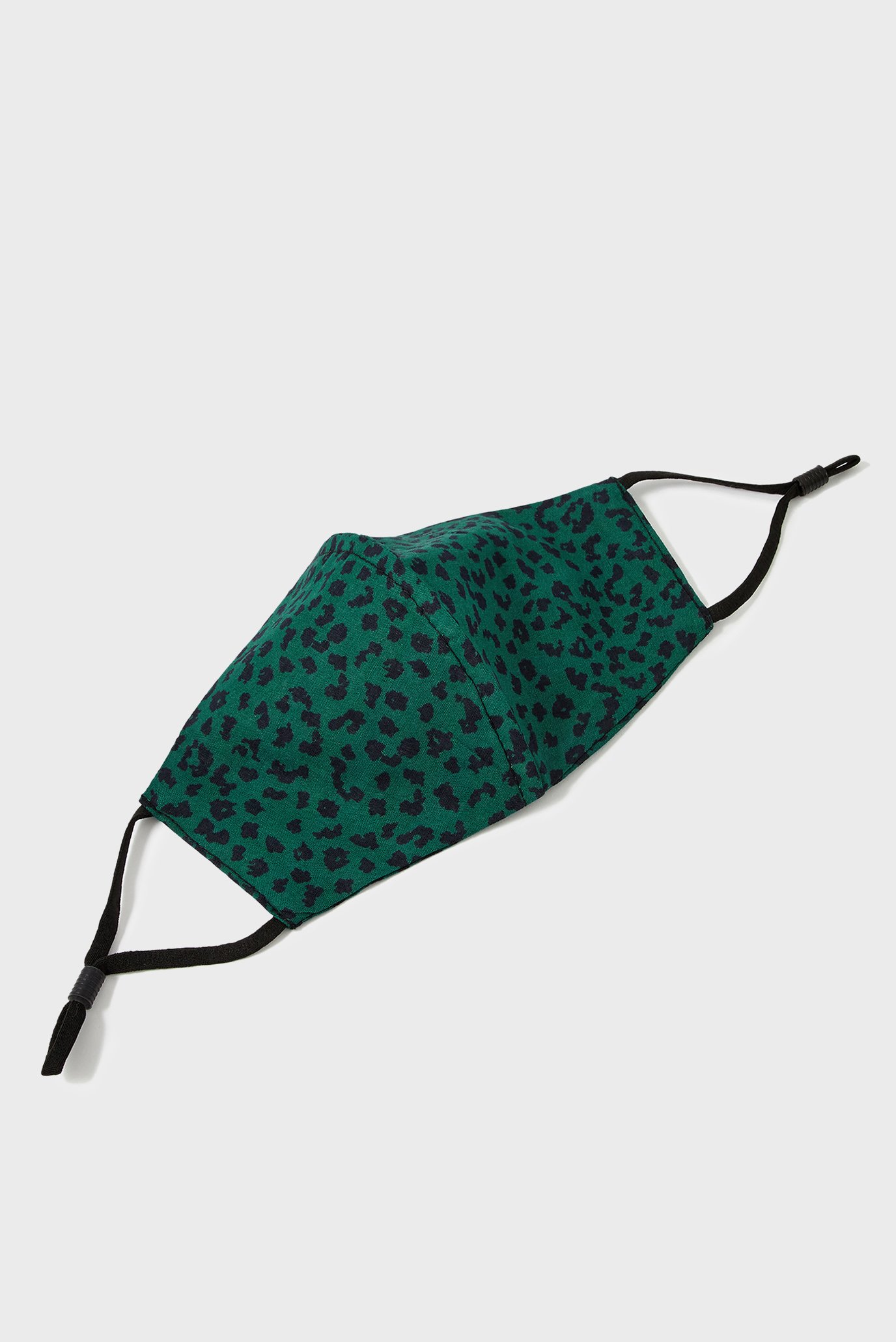 Женская зеленая защитная маска Lilly Leopard Print 1