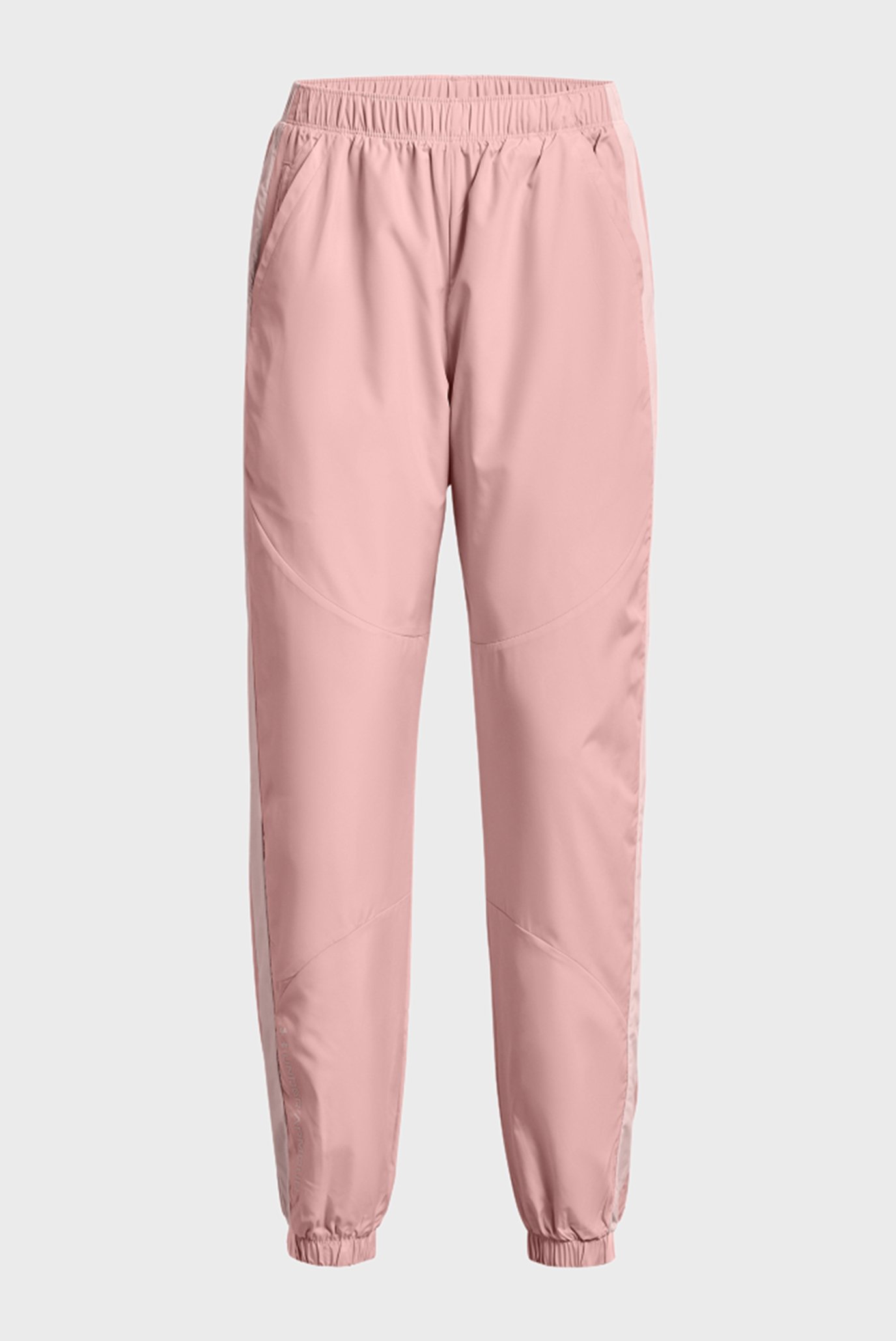 Женские розовые спортивные брюки UA RUSH ™ Woven Pant 1