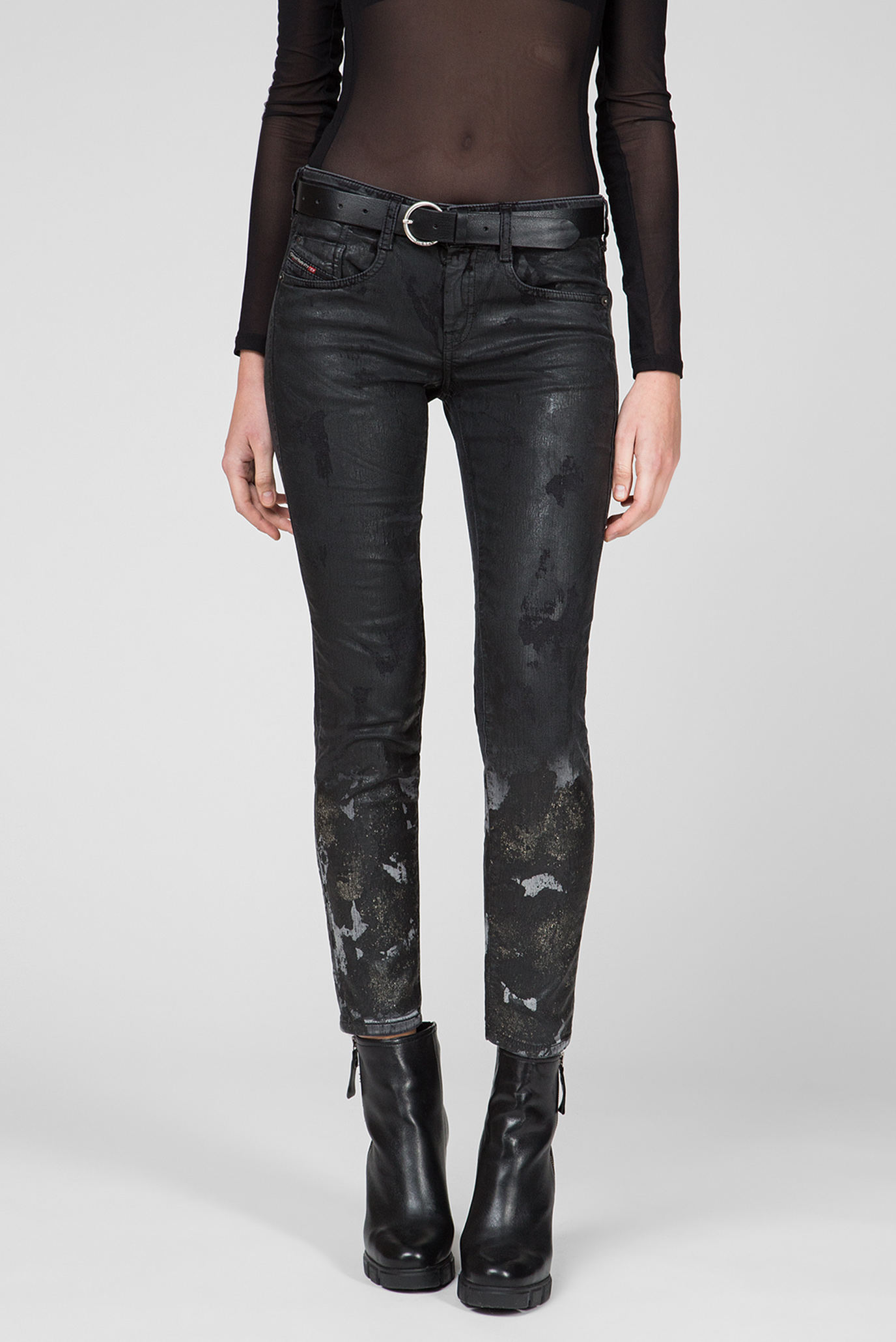 Жіночі темно-сірі джинси D-OLLIES-SP1-NE 1