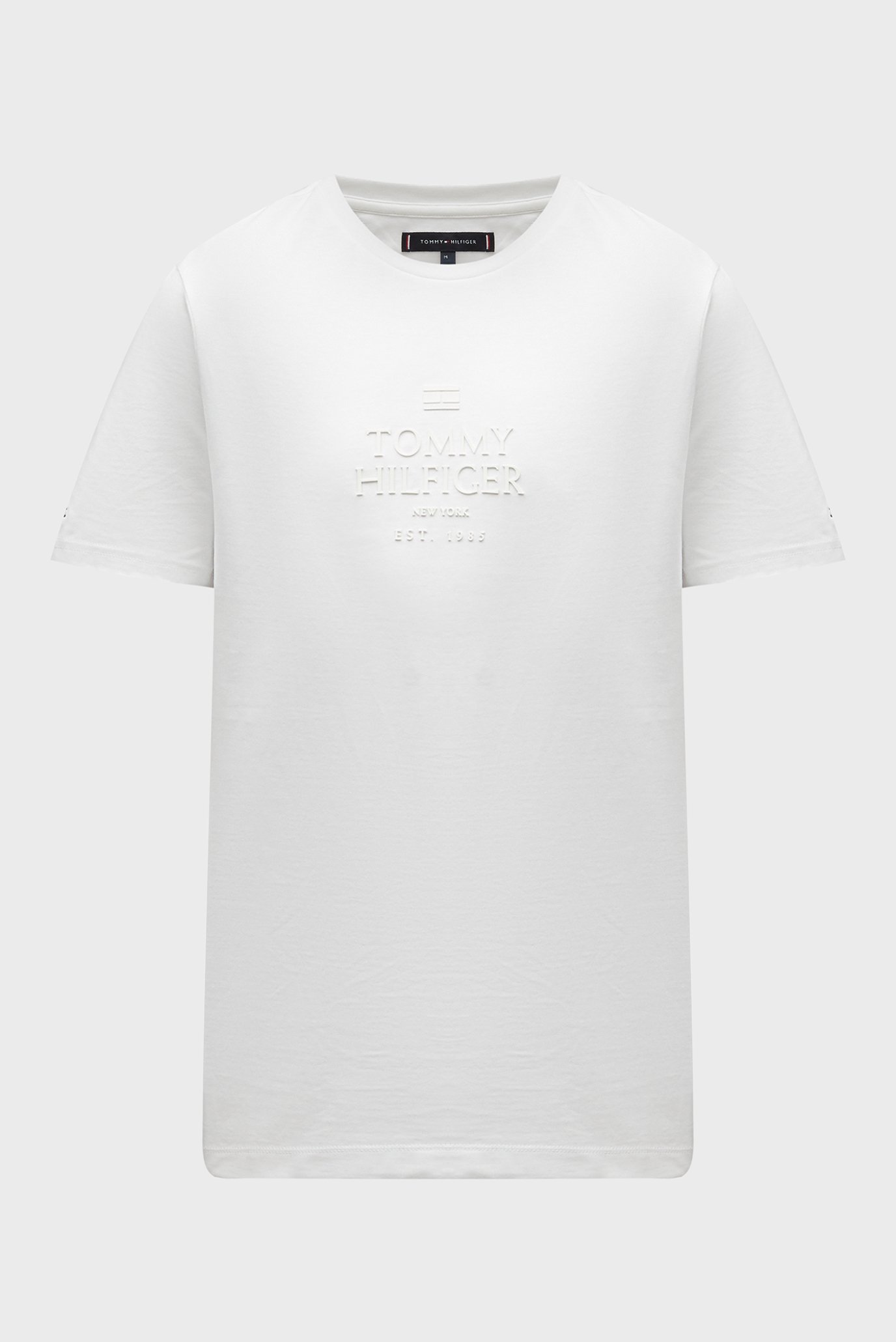 Мужская белая футболка TONAL HILFIGER TEE 1