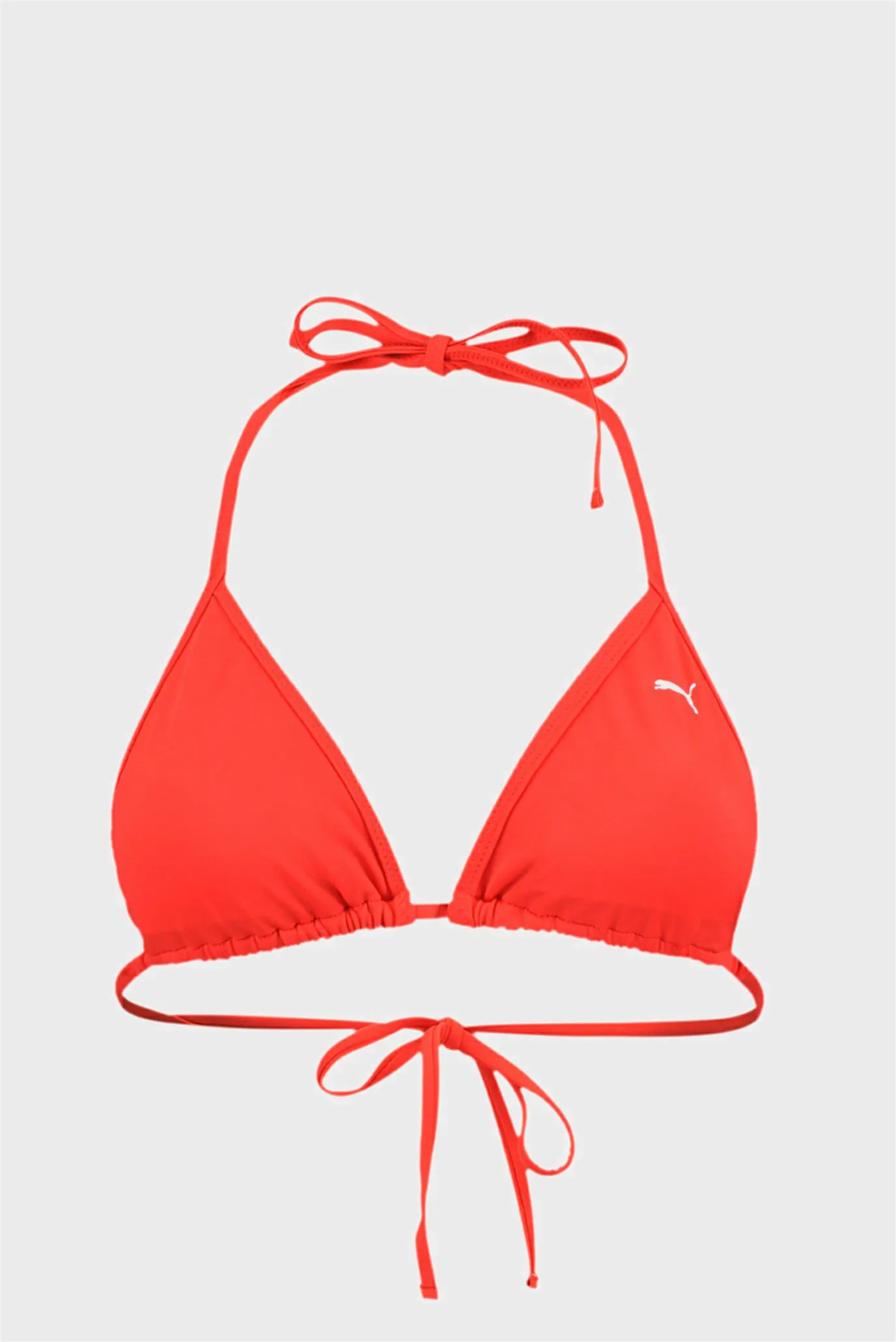 Жіночий червоний ліф від купальника PUMA Swim Women Triangle Bikini Top 7