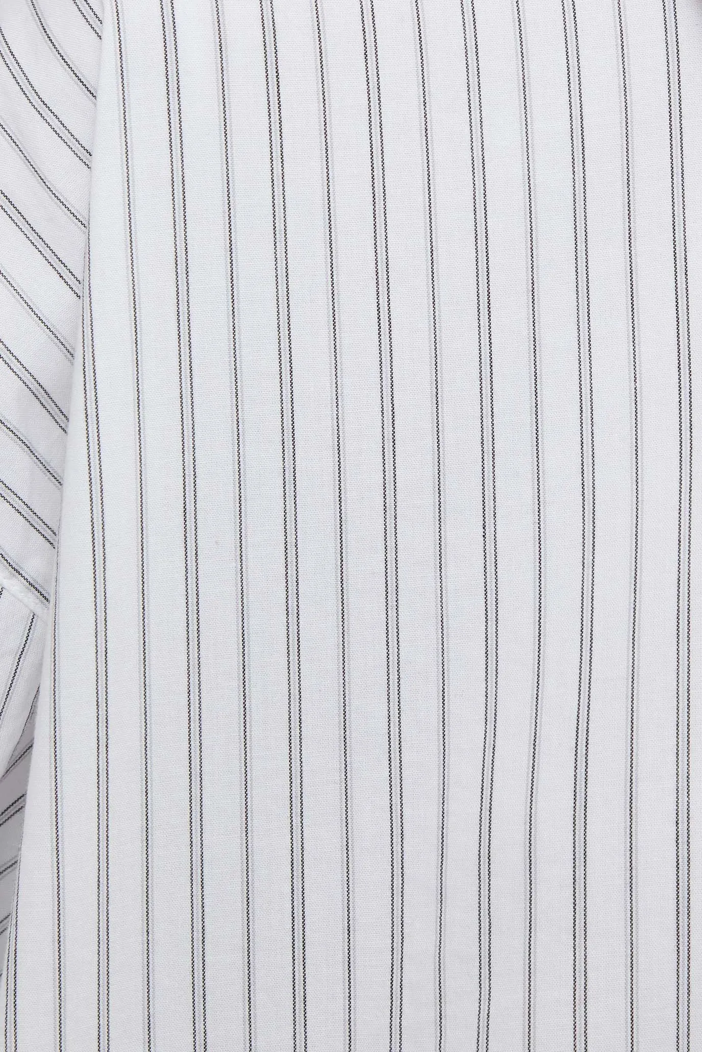 Женская белая рубашка в полоску BUTTON DOWN 7