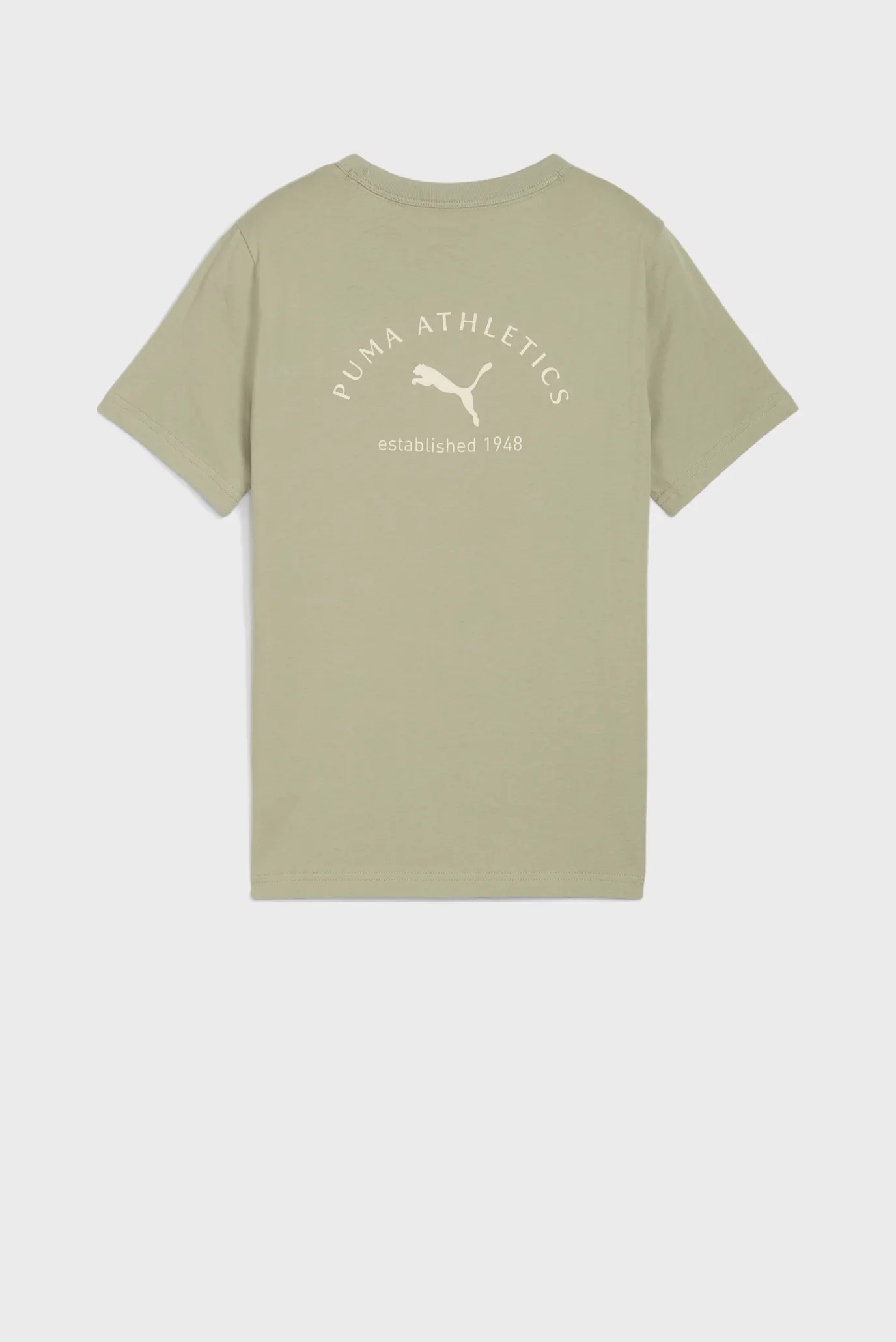 Детская оливковая футболка PUMA Class Graphic Tee Youth 2